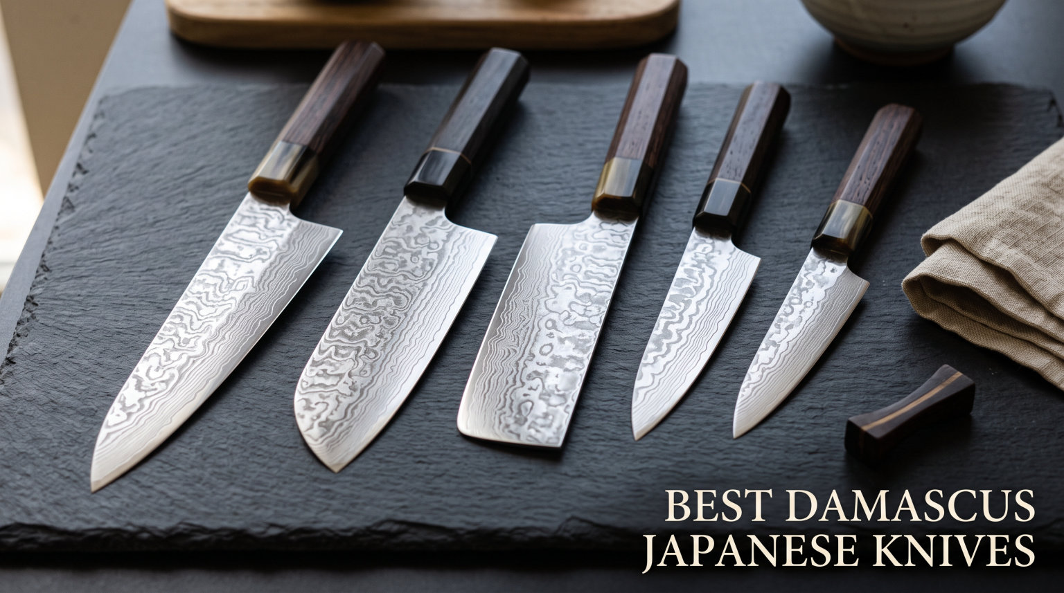 best damascus japanese knives