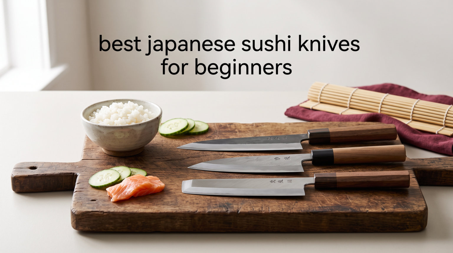 best japanese sushi knives for beginners