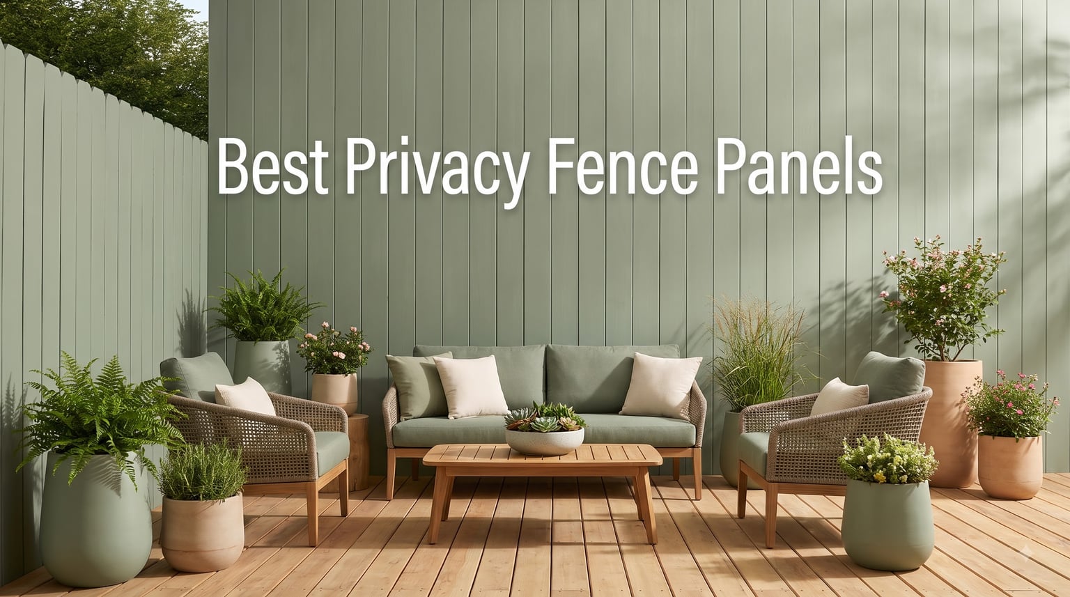 Best Privacy Fence Panels