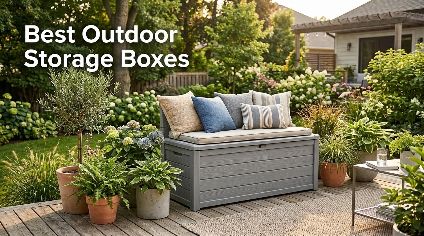 Best Outdoor Storage Boxes
