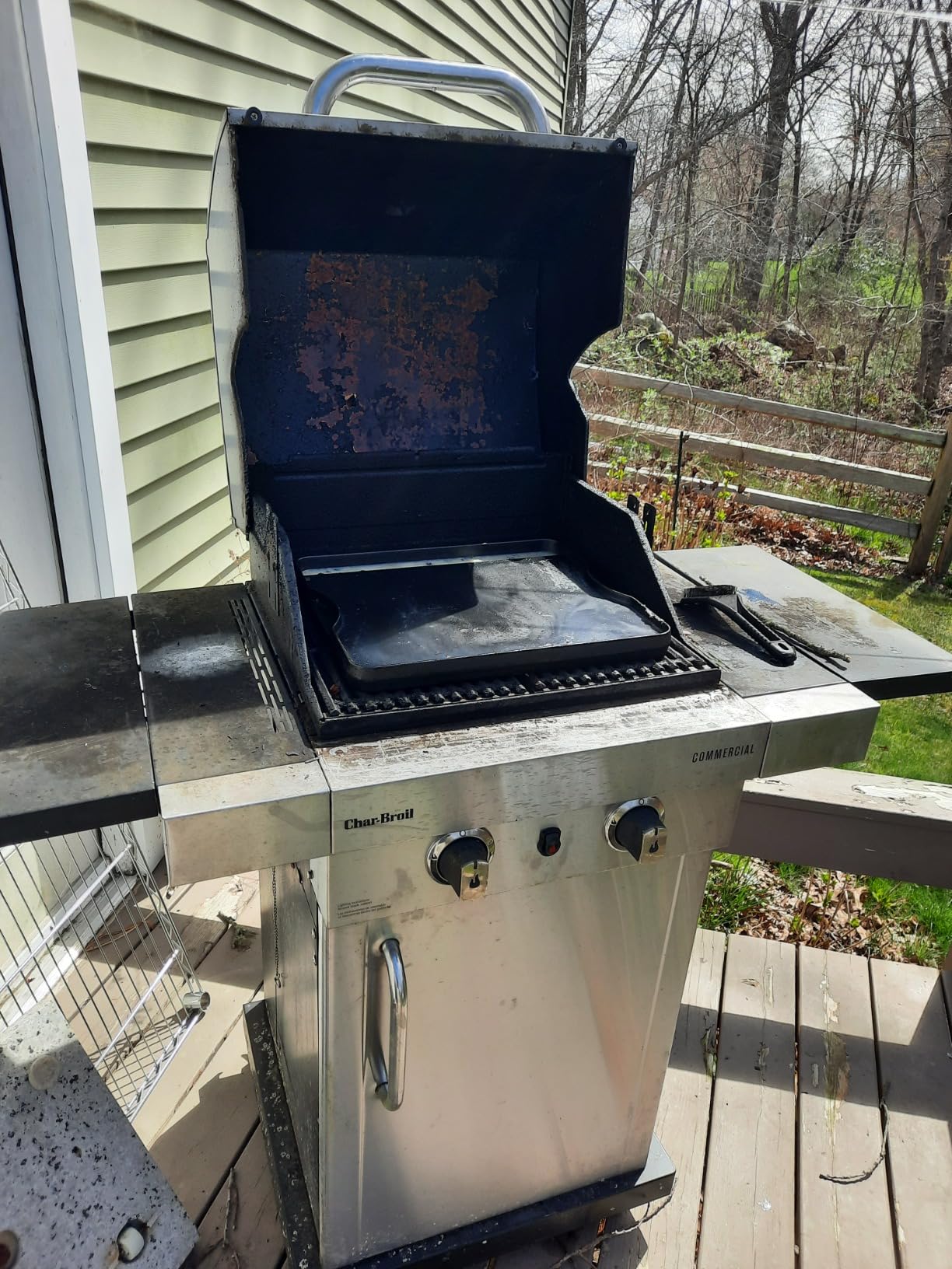Camp Chef Reversible Pre-Seasoned Cast Iron Griddle, Cooking Surface 14 in. x 16, Black customer photo 1