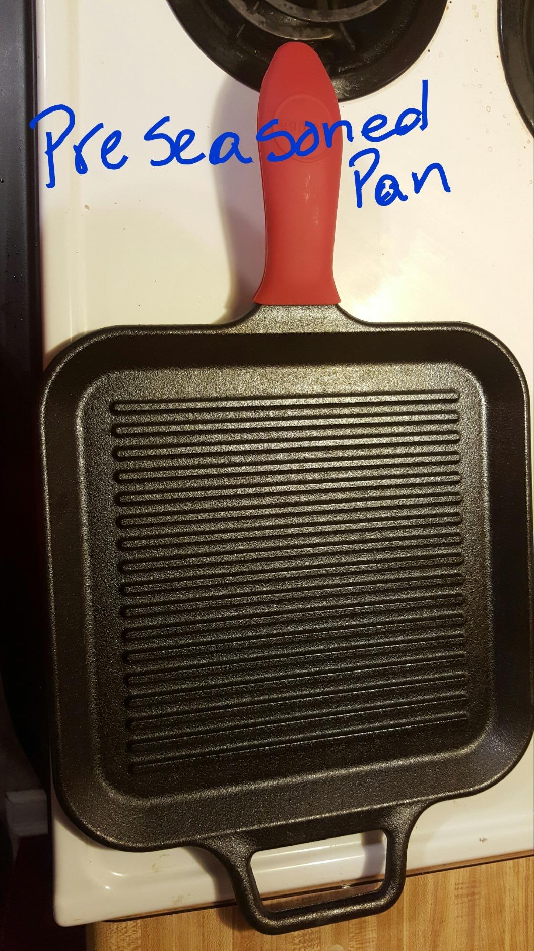 Lodge BOLD 12 Inch Seasoned Cast Iron Grill Pan; Design-Forward Cookware customer photo 1