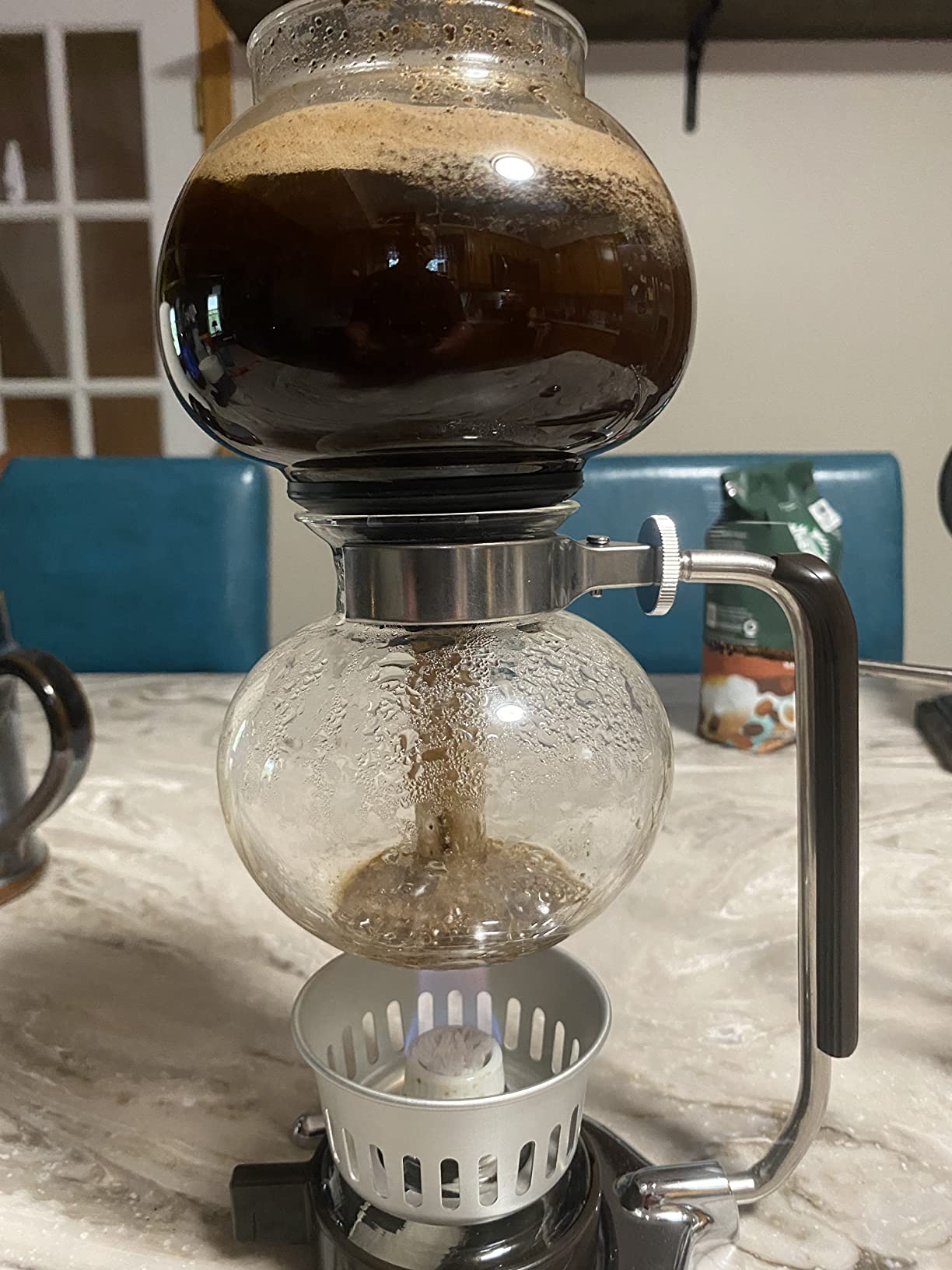 Hario 3-Cup Coffee Siphon (Moca) customer photo 1