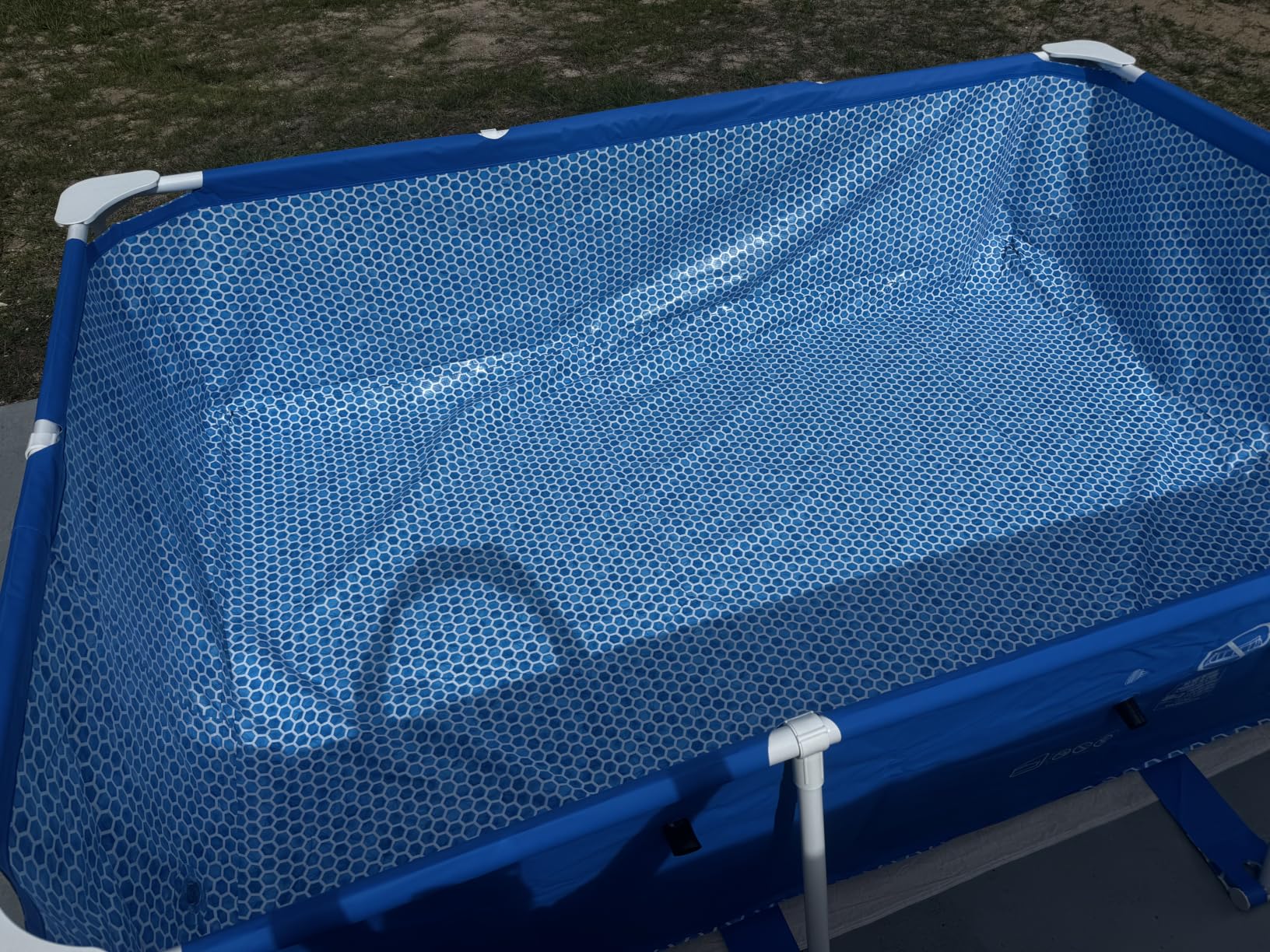 INTEX Metal Frame 14ft 9in x 7ft 3in x 33in Above Ground Swimming Pool | 28273EH - Pool Only (Pump Not Included) customer photo 1