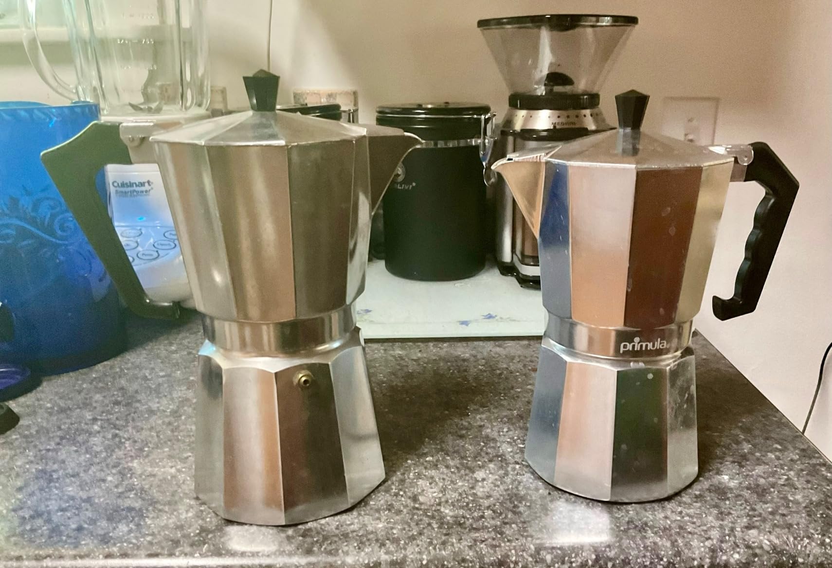Primula Classic Stovetop Espresso and Coffee Maker, Moka Pot for Italian and Cuban Cafe Brewing, Greca Coffee Maker, Cafeteras, 9 Espresso Cups, Silver customer photo 2