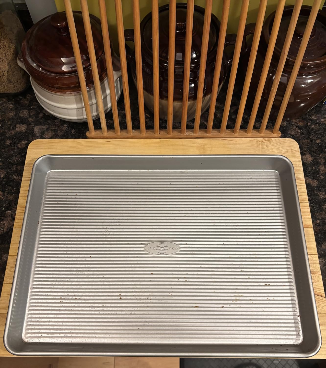 USA Pan Bakeware Nonstick Half Sheet Pan, Baking Sheet, Aluminized Steel customer photo 2