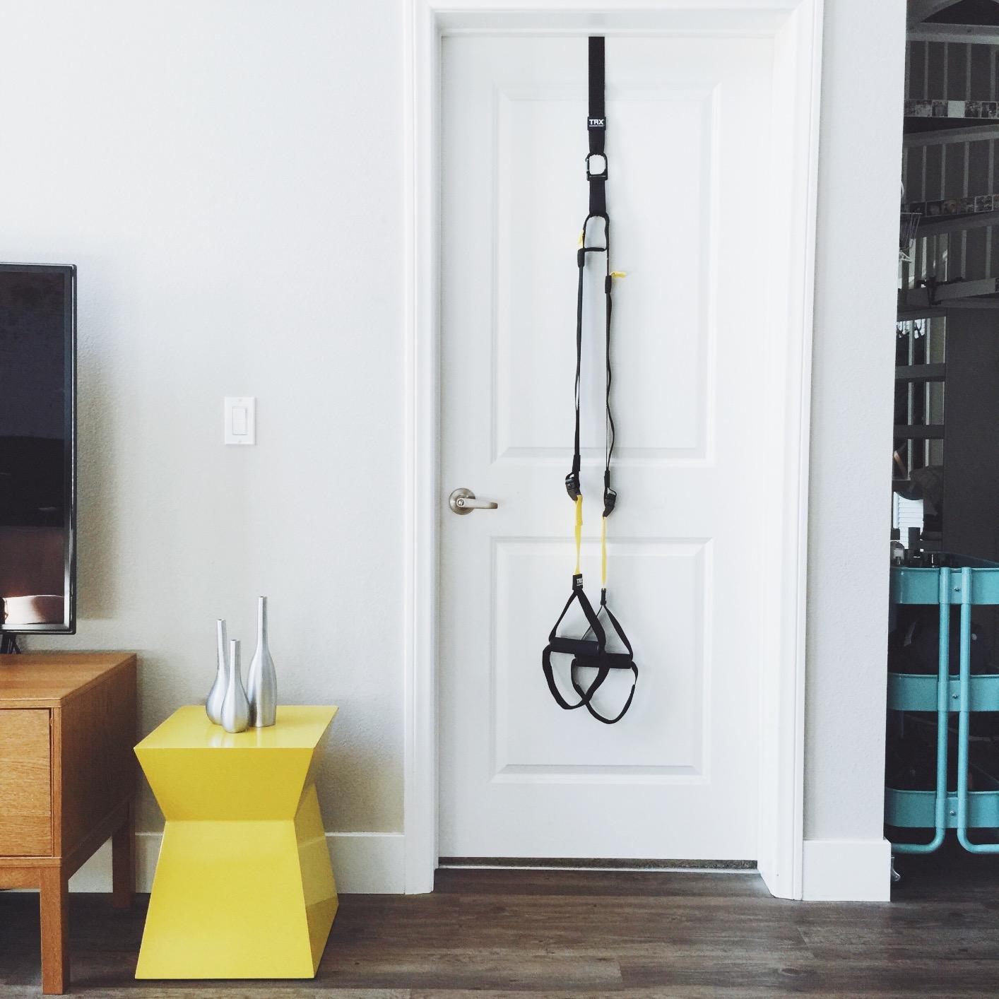 TRX All-In-One Home Gym System - Complete Suspension Training Kit for Strength Training, HIIT & Full-Body Workouts at Home or Outdoors, Includes Indoor & Outdoor Anchors customer photo 2