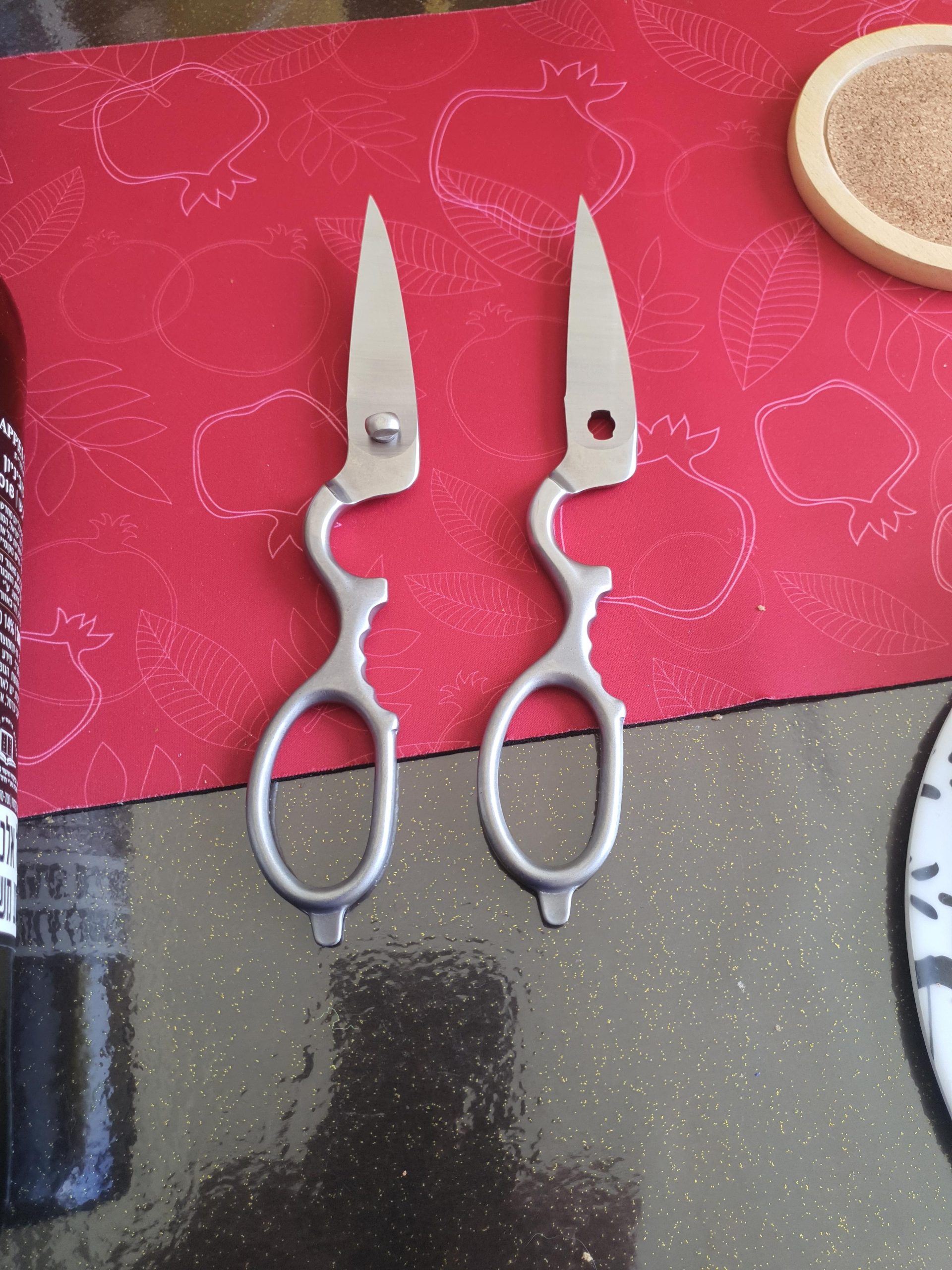 WÜSTHOF Brushed Stainless Kitchen Shears customer photo 1