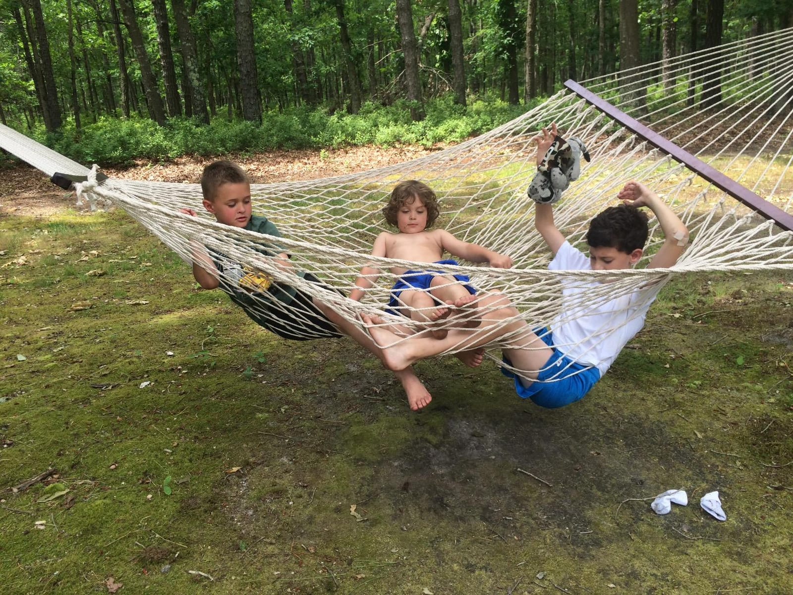 Best Choice Products 2-Person Double Hammock, Outdoor Woven Cotton Rope Hammocks for Backyard, Patio w/Spreader Bars, Carrying Case, 450lb Weight Capacity customer photo 1