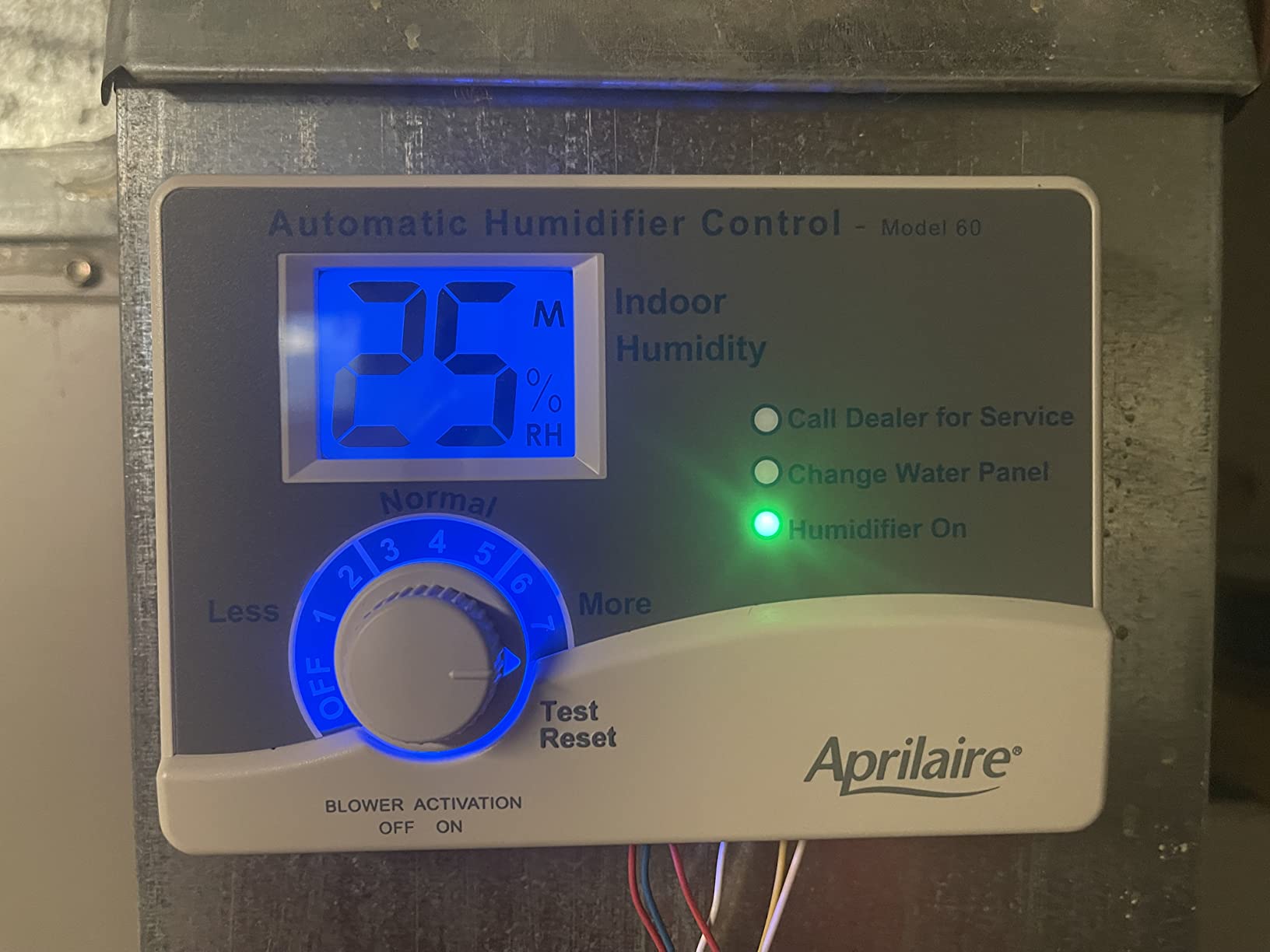 AprilAire 400 Whole-House Humidifier, Automatic Water Saver Furnace Humidifier, Large Capacity Whole-House Humidifier for Homes up to 5,000 Sq. Ft., White customer photo 1