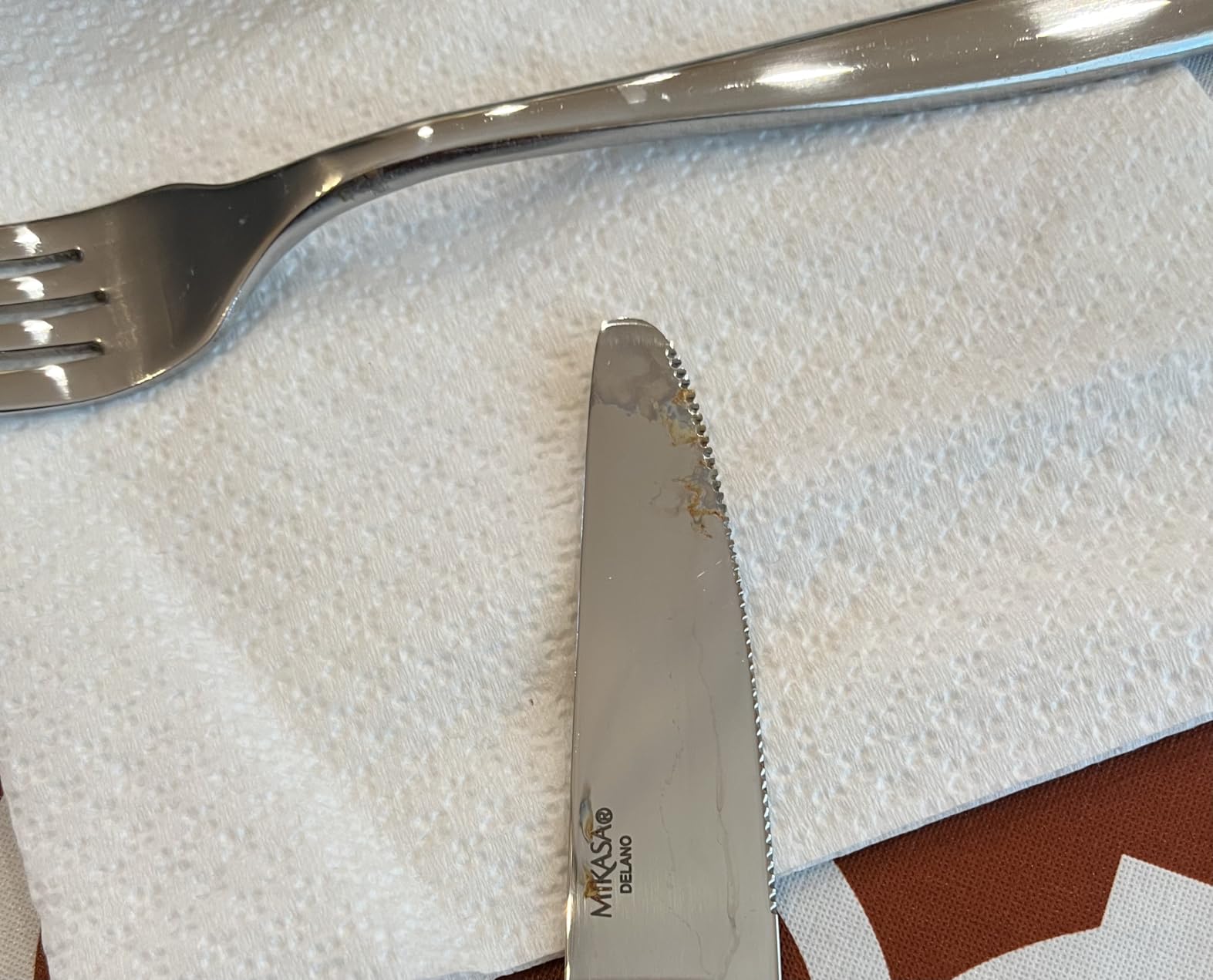 Mikasa, Delano Flatware Service for 4, 20 Piece Set, 18/0 Stainless Steel Silverware Set customer photo 2