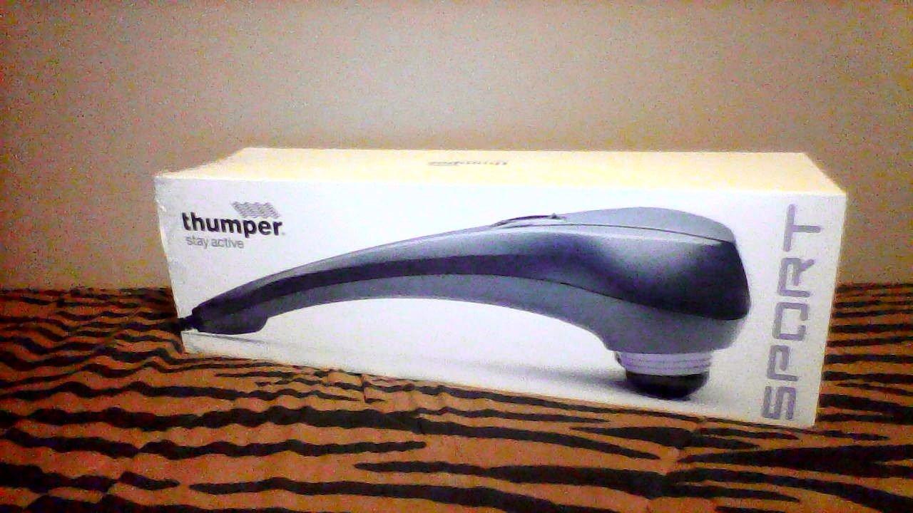 Thumper Sport Handheld Portable Lightweight Percussion Massager Deep Tissue customer photo 1
