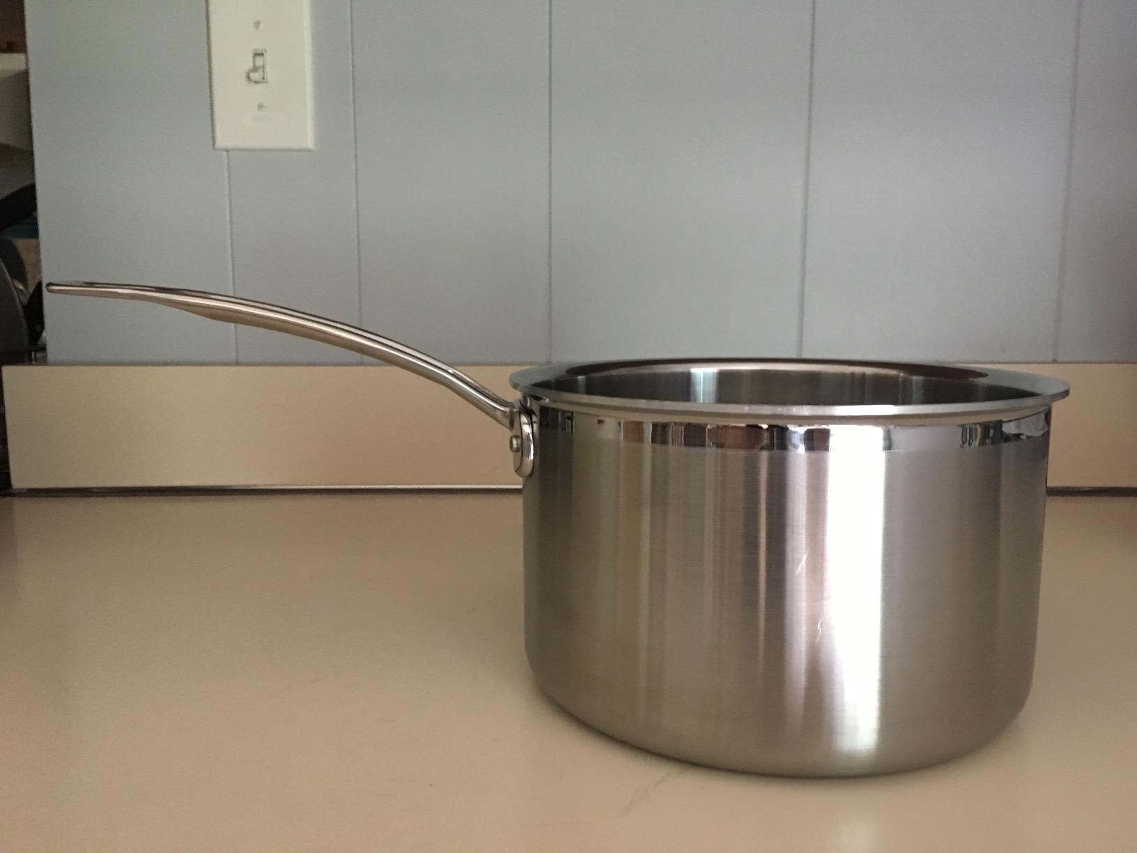 Cuisinart MCP193-18N Multiclad Pro Triple Ply Stainless 3-Quart Skillet, Saucepan w/Cover customer photo 2