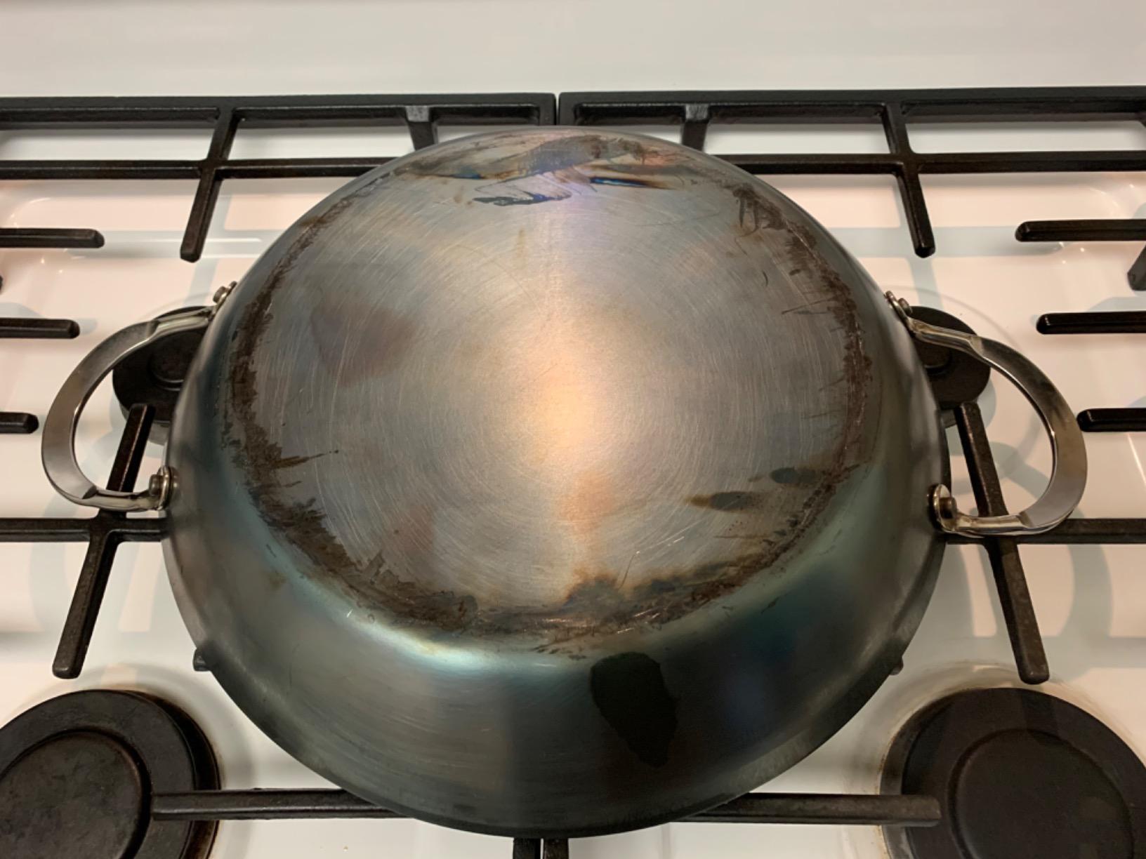 de Buyer MINERAL B Carbon Steel Paella Pan - 12.5