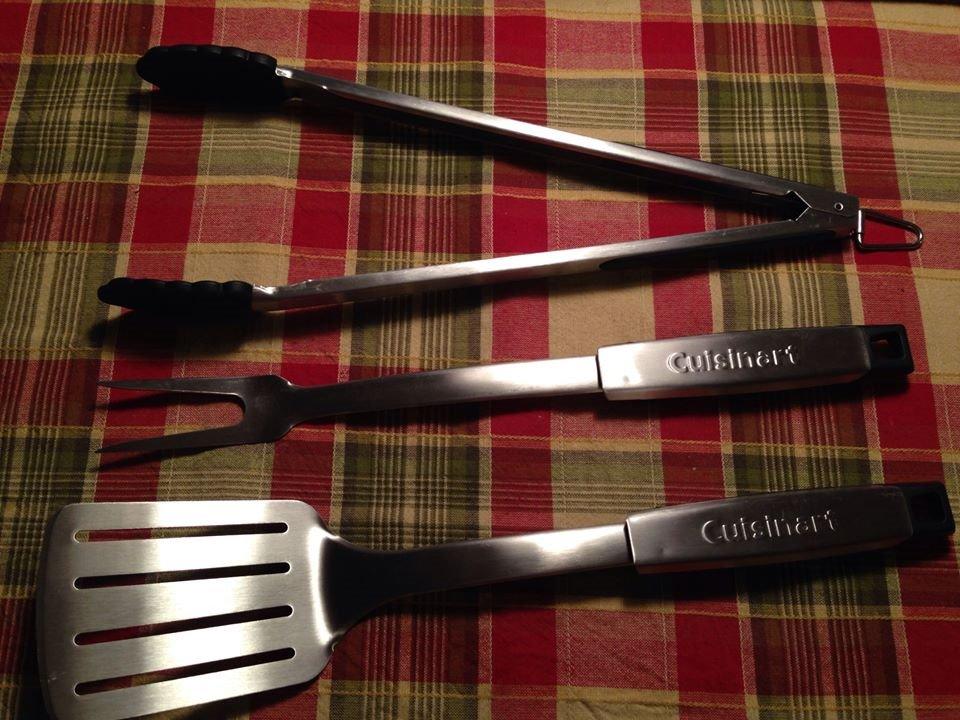 Cuisinart CGS-333 Professional Grill Tool Set (3-Piece), Black and Stainless Steel customer photo 1