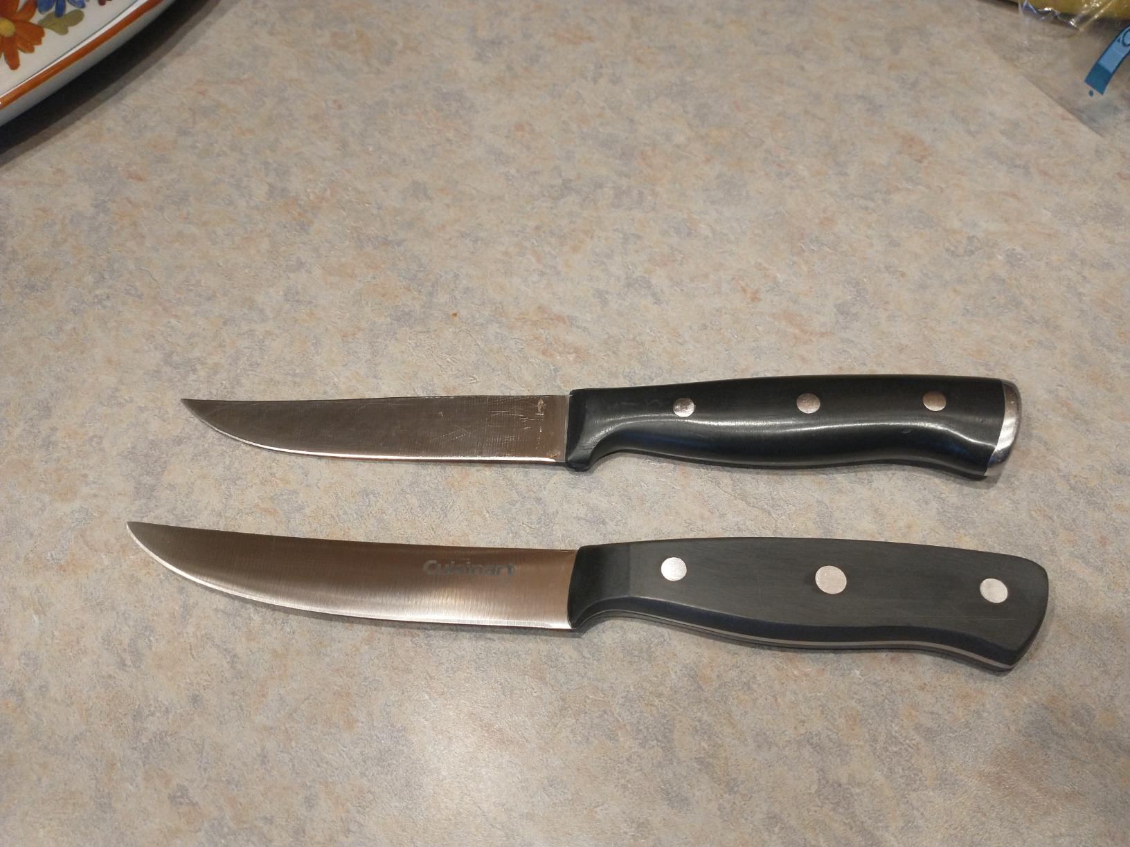 Cuisinart C77TR-S6SK Triple Rivet Collection 6-Piece Steak Knife Set, Black customer photo 1