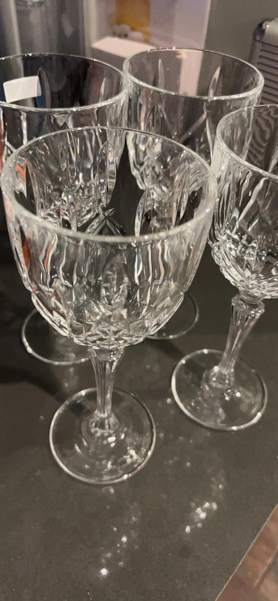 Marquis By Waterford Markham Wine Glasses Set of 4, 12 oz, Clear customer photo 1