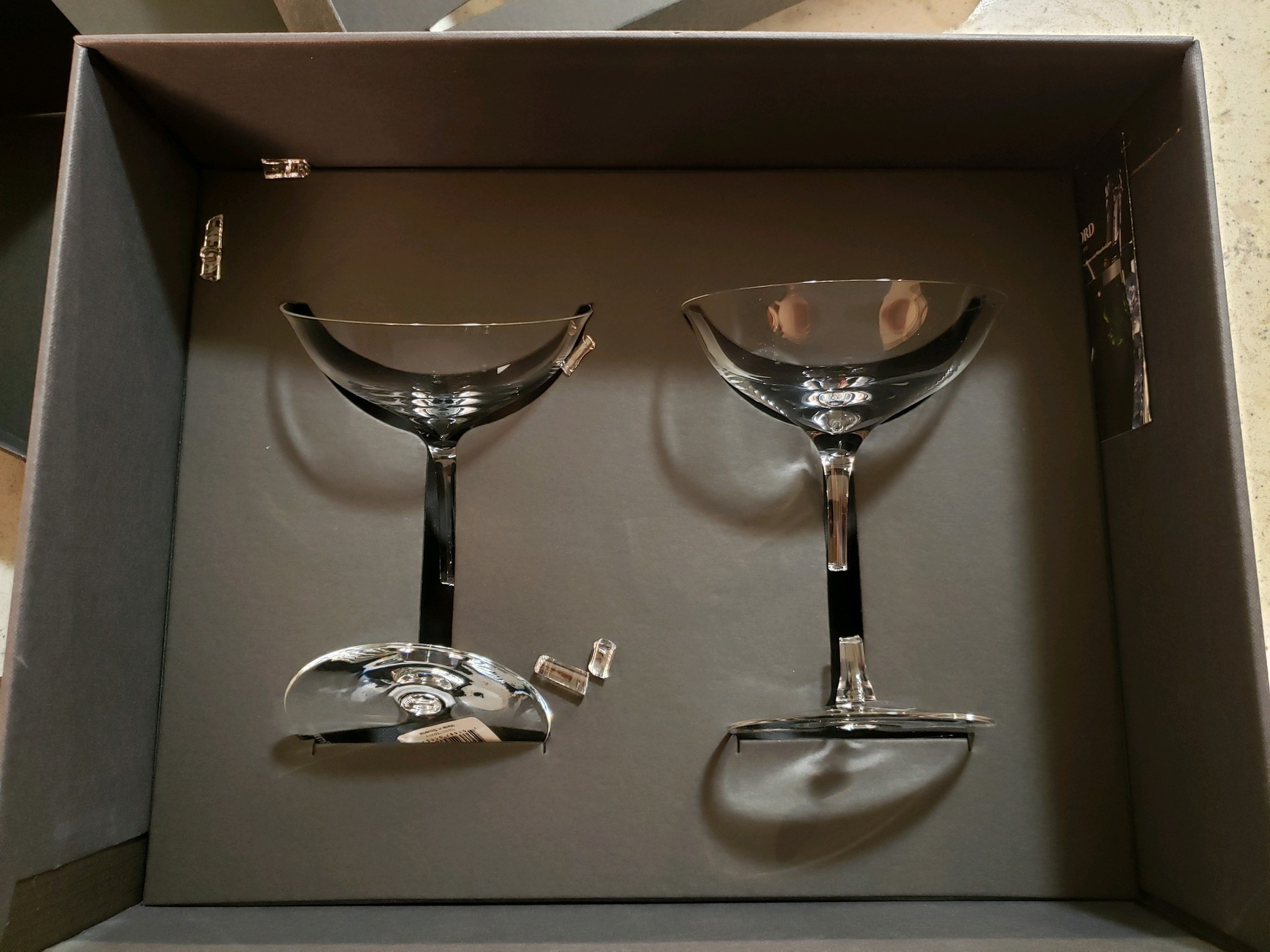 Waterford Elegance Champagne Belle Coupe, Pair customer photo 2