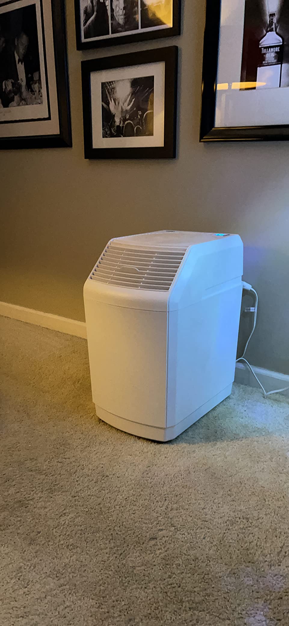 AIRCARE Space Saver Large Evaporative Whole House Commercial 6 Gallon Humidifier for Large Rooms 2,700 sq ft. With Digital Controls, Auto Humidistat and Automatic Shut Off customer photo 2