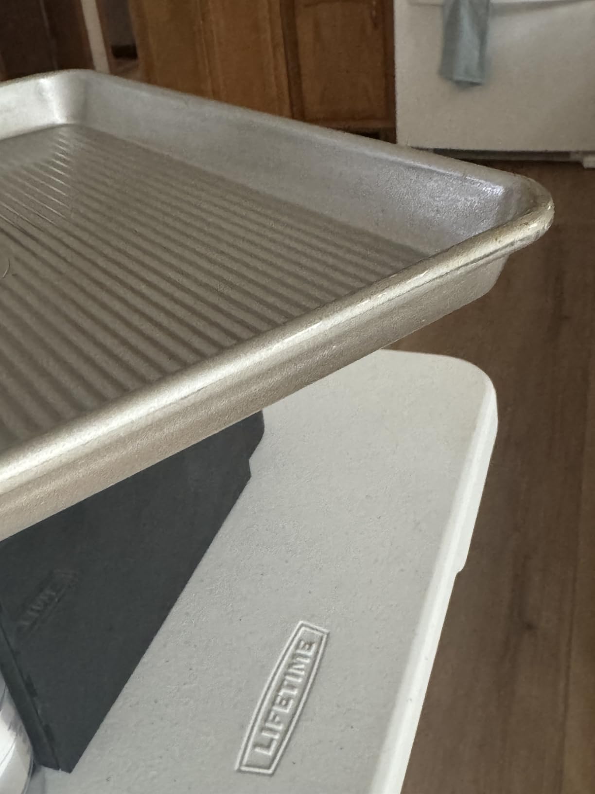 USA Pan Bakeware Nonstick Extra Large Baking Sheet Pan, Aluminized Steel customer photo 2
