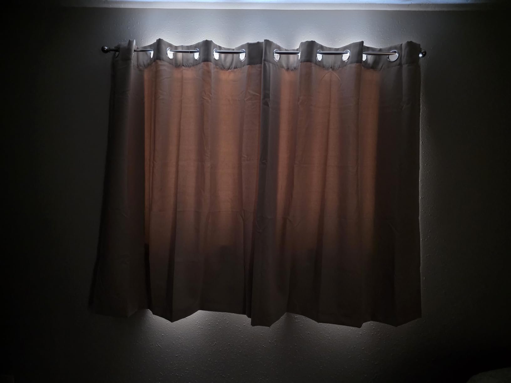 H.VERSAILTEX 100% Blackout Curtains for Bedroom Black Out Curtains 96 inch Thermal Insulated Long Blackout Curtains for Living Room, Energy Saving Curtains for Patio Door Grommet (1 Panel, Jet Black) customer photo 2
