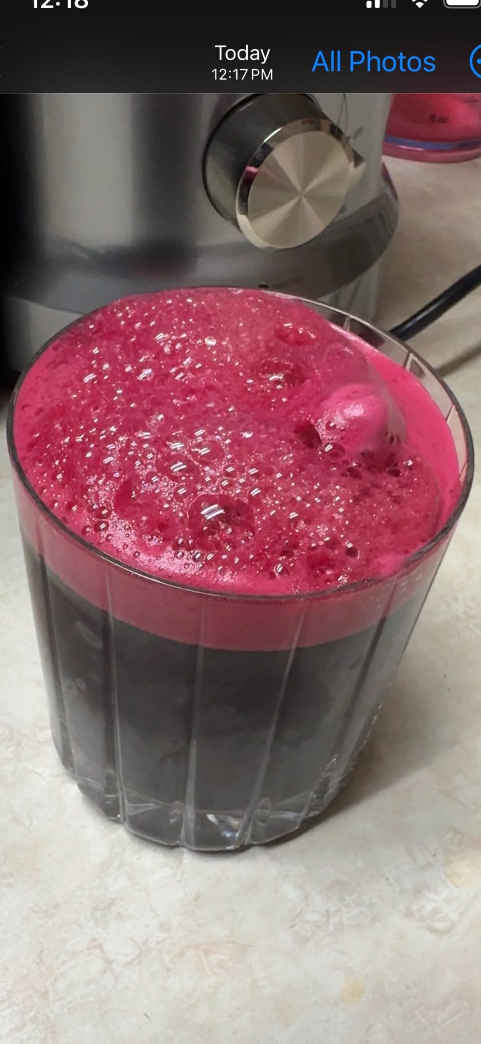 Breville BJE430SIL Juice Fountain Cold Centrifugal Juicer, Silver - Cold Spin Technology, 70 fl oz customer photo 1