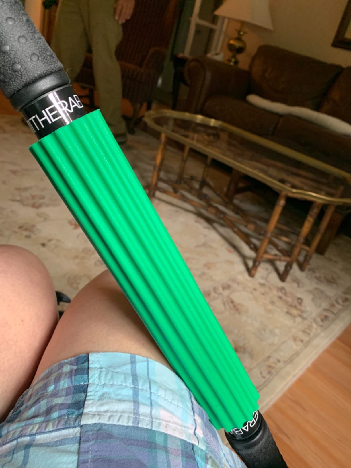 THERABAND Roller Massager, Muscle Massage Tool, Fascia Release, Back, 21