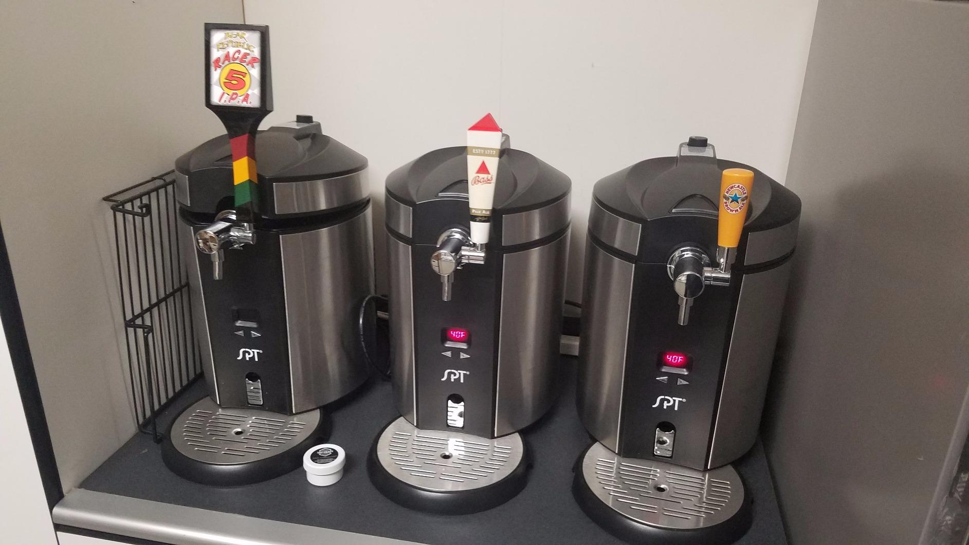 SPT BD-0538 Mini Kegerator & Dispenser, Stainless Steel customer photo 2
