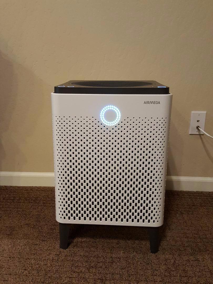 COWAY Air Purifier for Large Room Whole Home Up to 3,120ft², HEPA Filter for Smoke, Allergies, Pet Dander, Odor, App-Enabled, AQI, Smart Mode, Timer, 5yr Warranty, Airmega 400S White customer photo 2