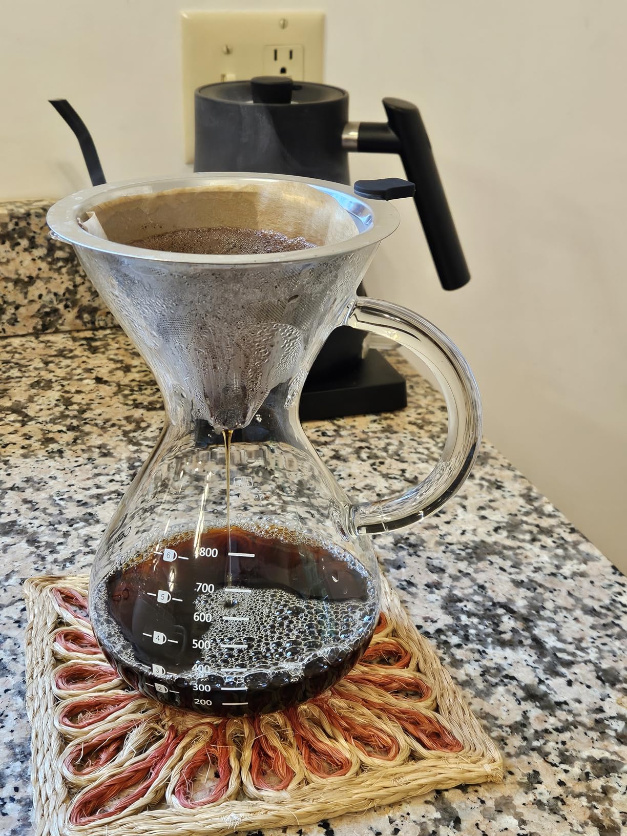 Coffee Gator Pour Over Coffee Maker - 27oz customer photo 1