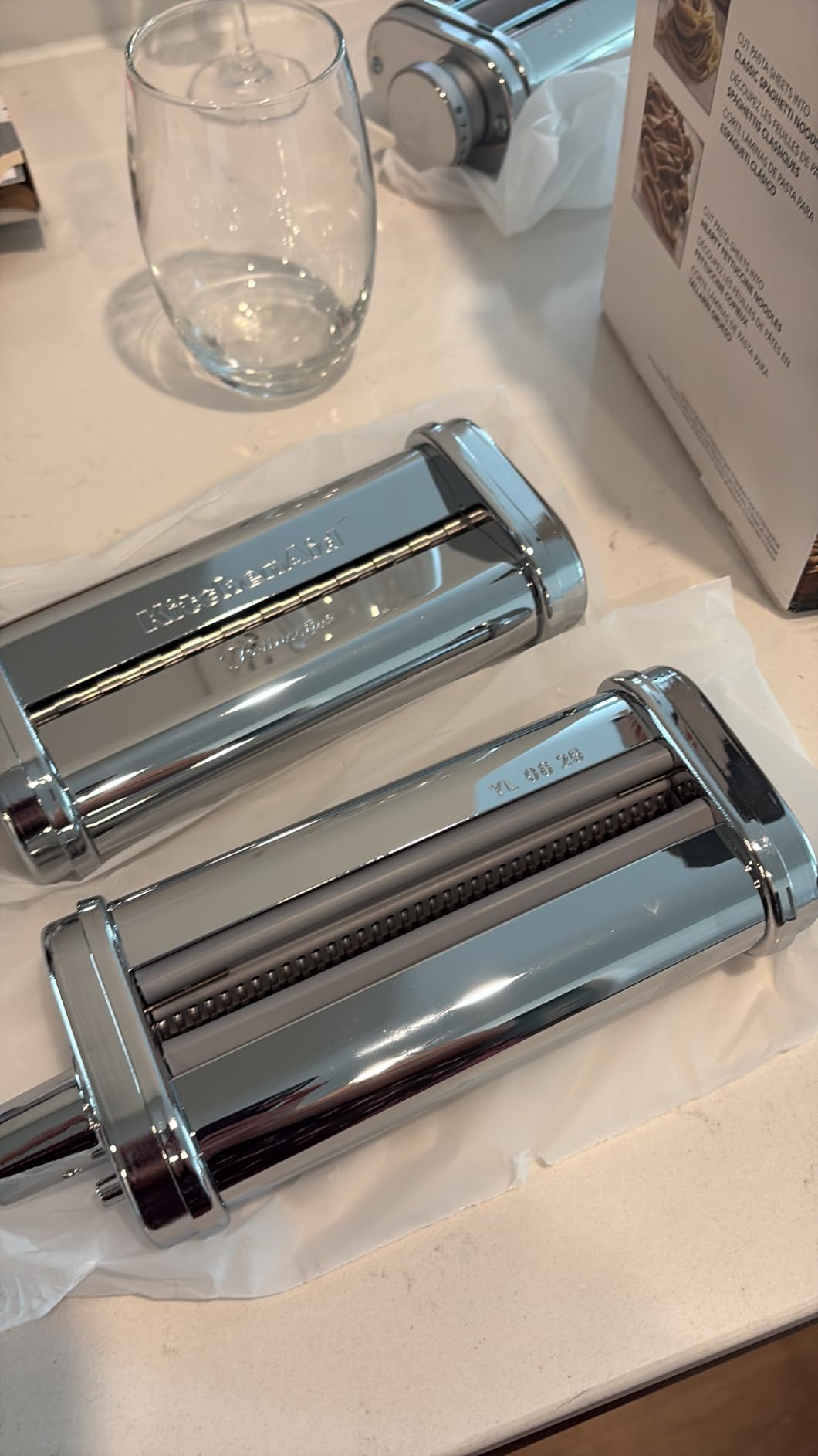 KitchenAid Stand Mixer Attachment, KSMPRA 3-Piece Pasta Roller & Cutter Set customer photo 2