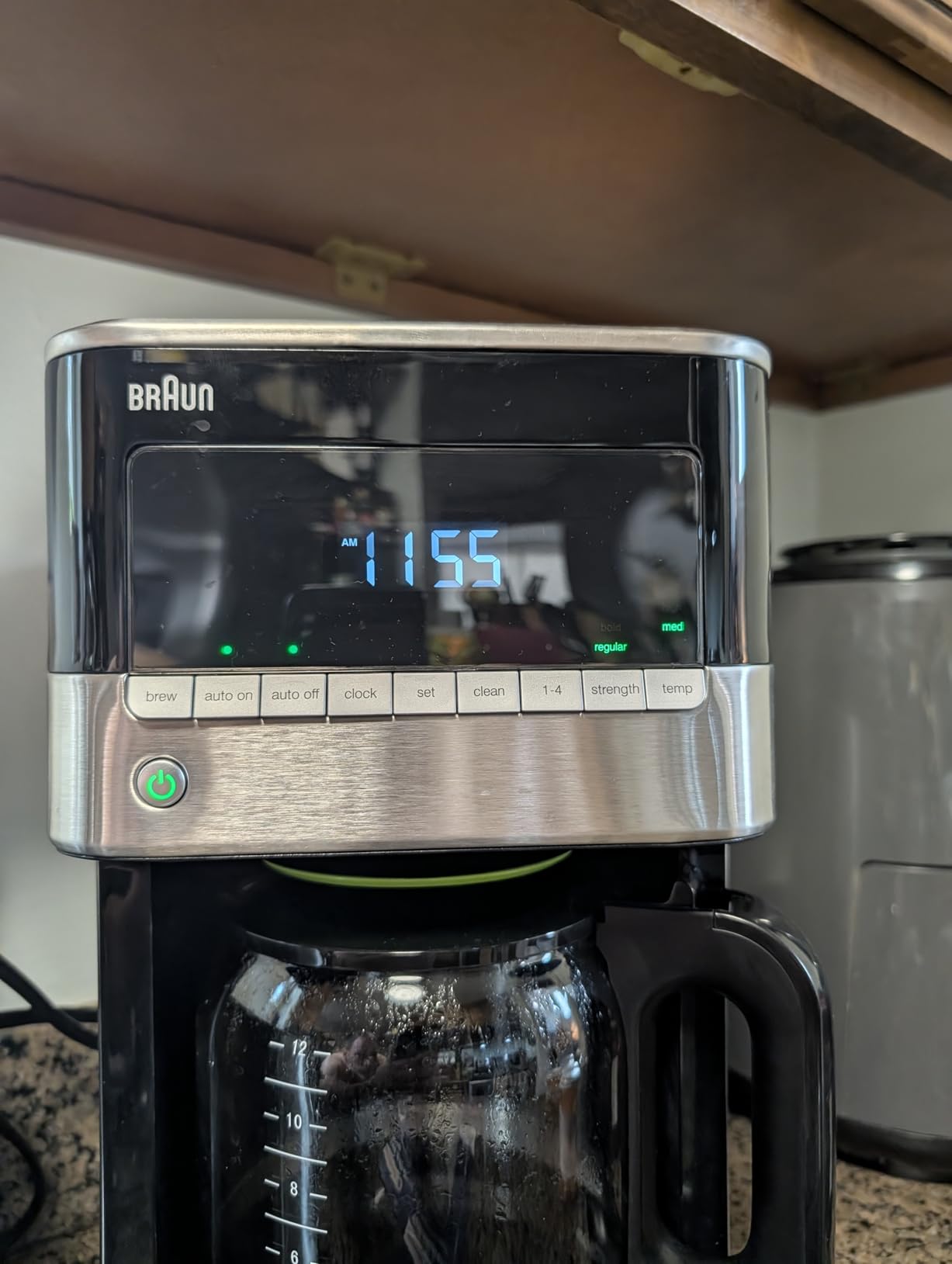 Braun BrewSense 12 Cup Drip Coffee Maker - Pause & Pour Mid Brew, Coffee Machine with 24-Hour Timer & Clock, Bold & Regular Strength, 1-4 Cup Functions, Self Clean, Auto Shutoff, Stainless Steel customer photo 1