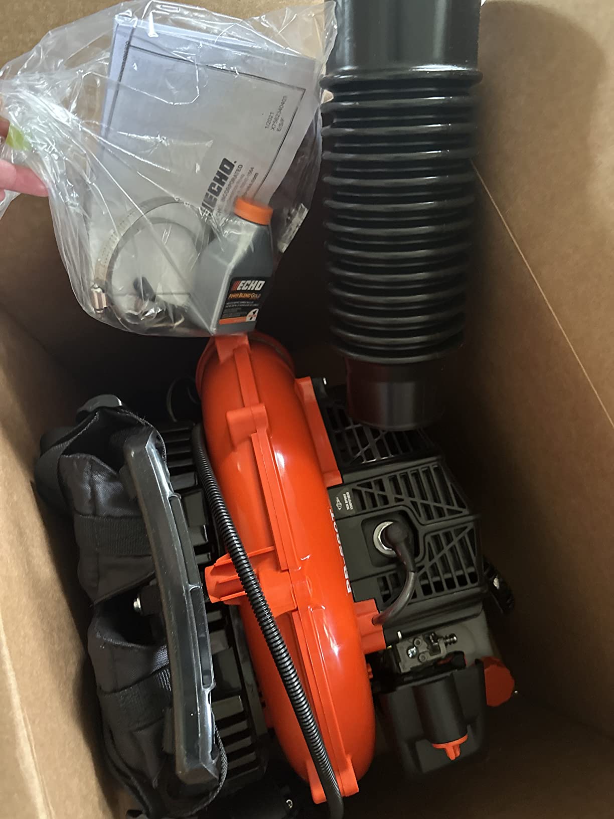 Echo PB-580T 58.2 CC Back Pack Blower with Tube Mounted Throttle, 510 CFM customer photo 1