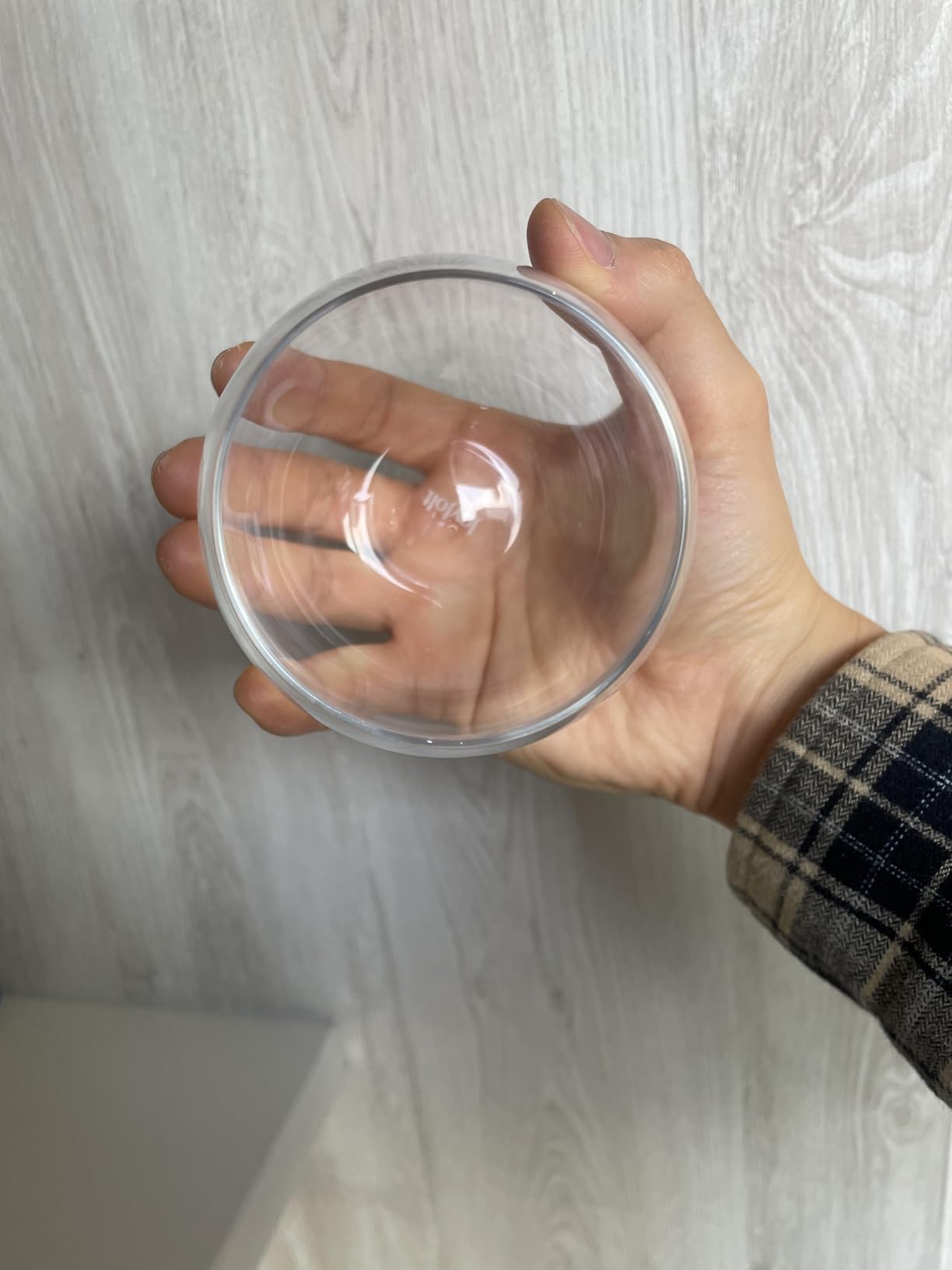 JoyJolt Spirits Stemless Wine Glasses for Red or White Wine (Set of 4)-15-Ounces customer photo 1