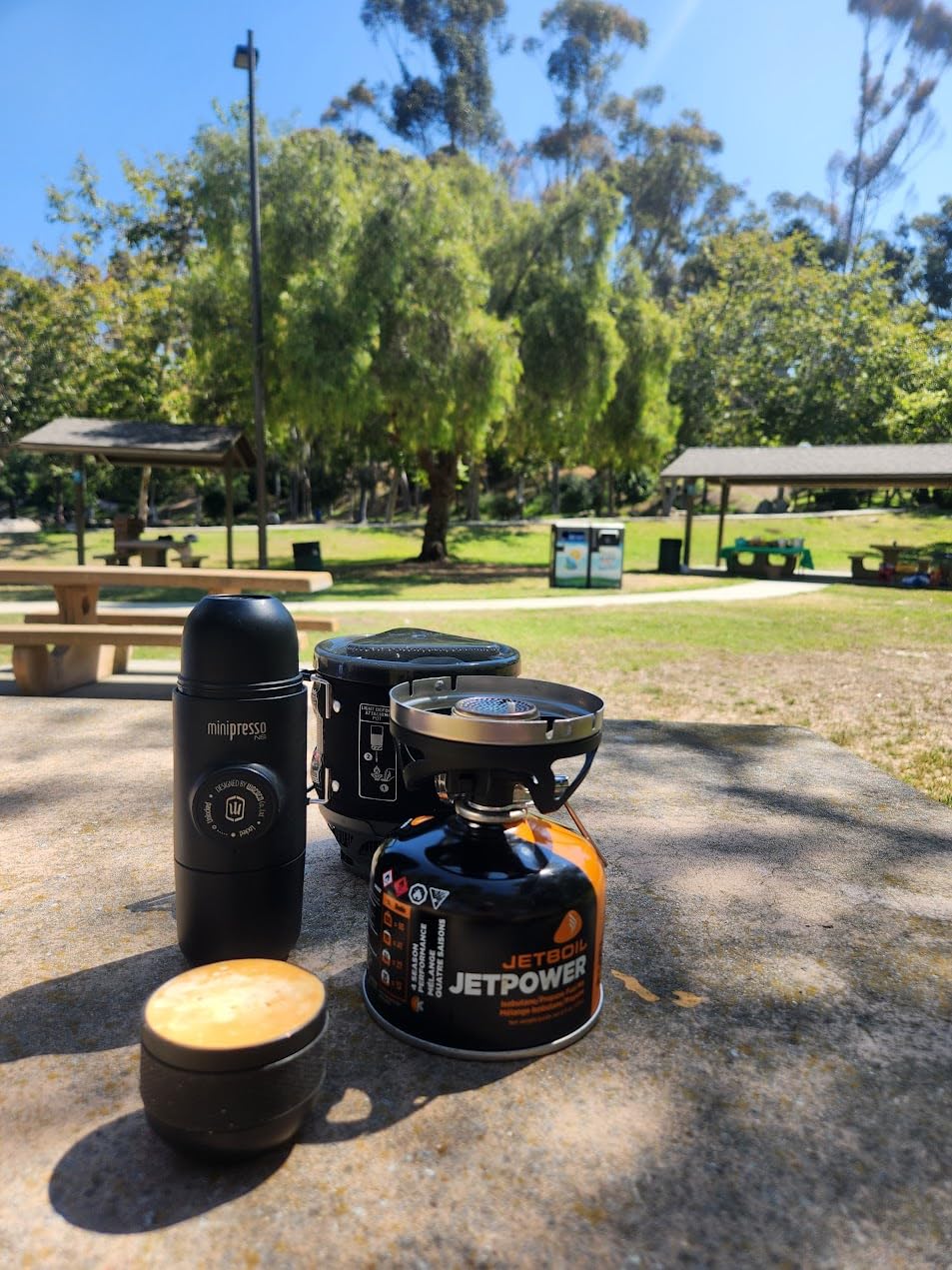 WACACO Minipresso NS, Portable Espresso Machine, Compatible Original NS Capsules, Travel Coffee Maker, Manually Operated from Piston Action customer photo 2