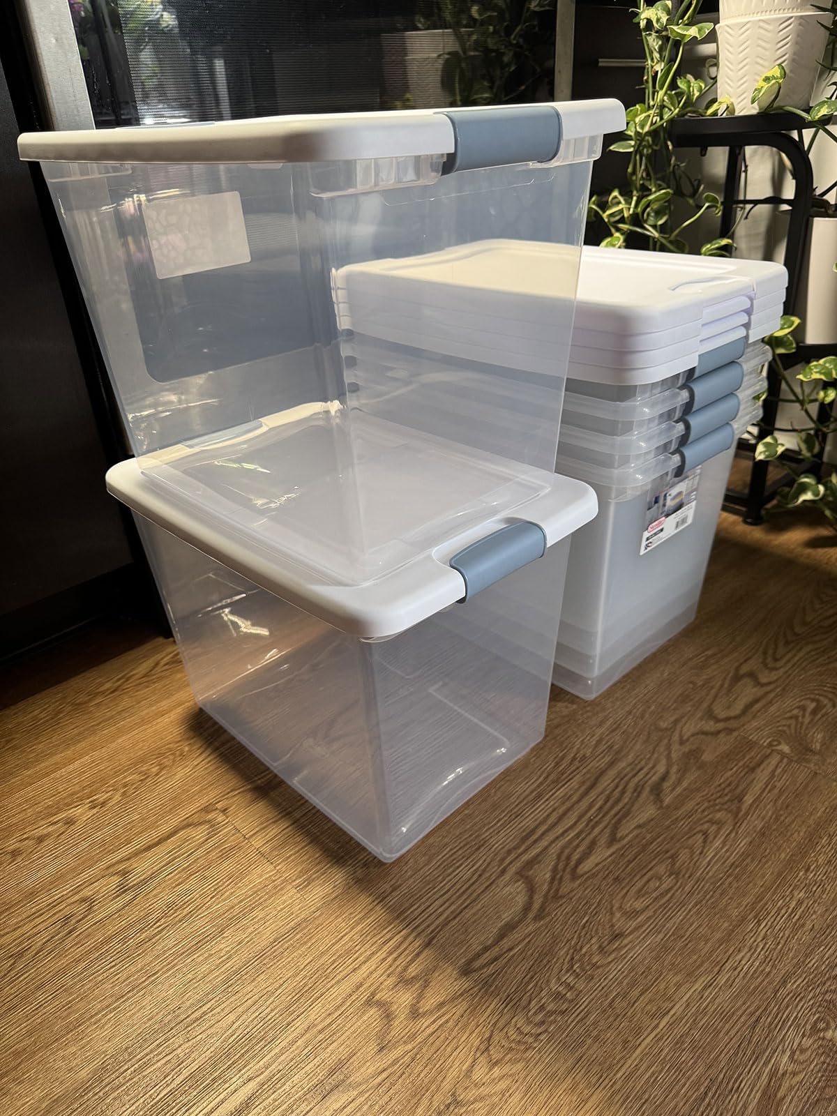 Sterilite Wheeled Latching Box w/ Lids for Home & Office, 56 Quart, 6-Pack customer photo 2