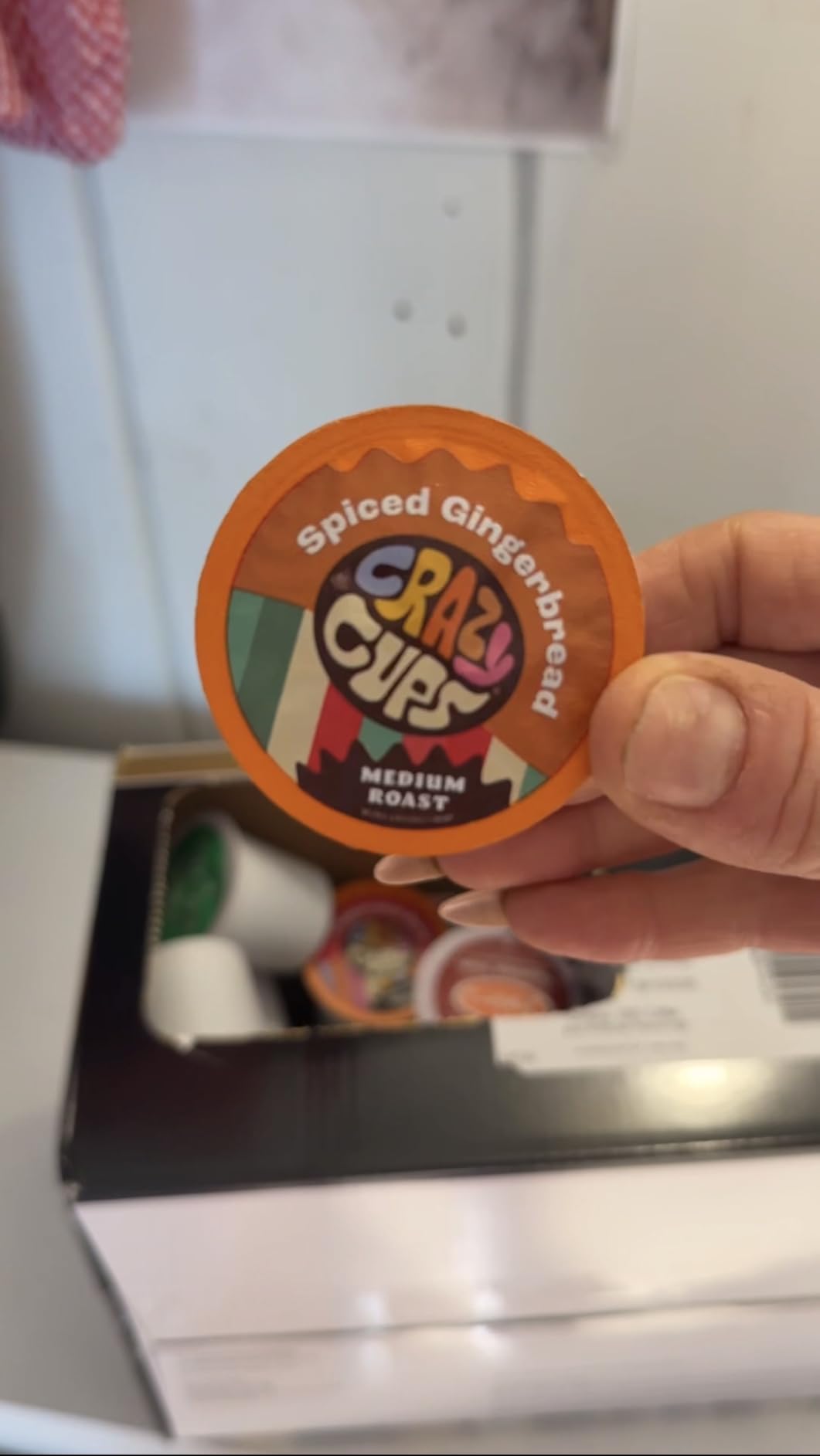 Crazy Cups Flavored Coffee Pods Variety Pack for Keurig K Cups Brewers, Assorted Flavored Coffee Sampler, 40 Count customer photo 1