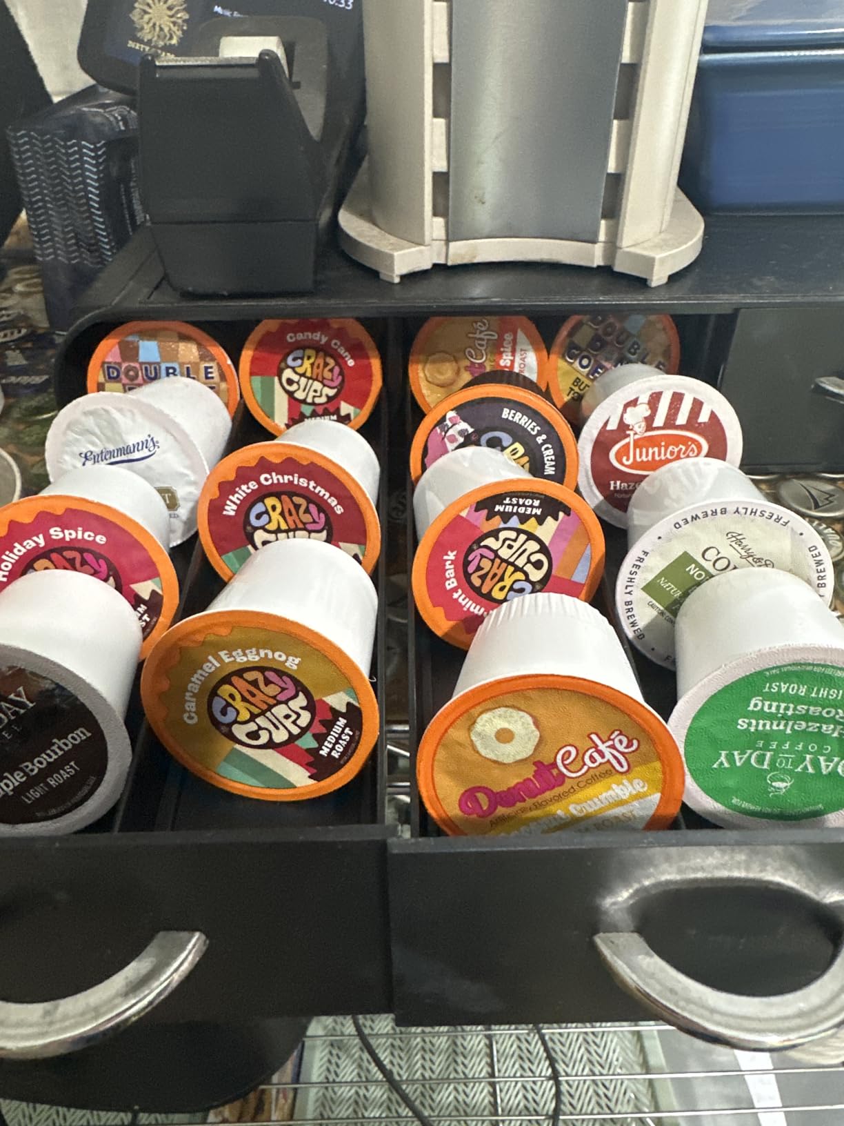Crazy Cups Flavored Coffee Pods Variety Pack for Keurig K Cups Brewers, Assorted Flavored Coffee Sampler, 40 Count customer photo 2