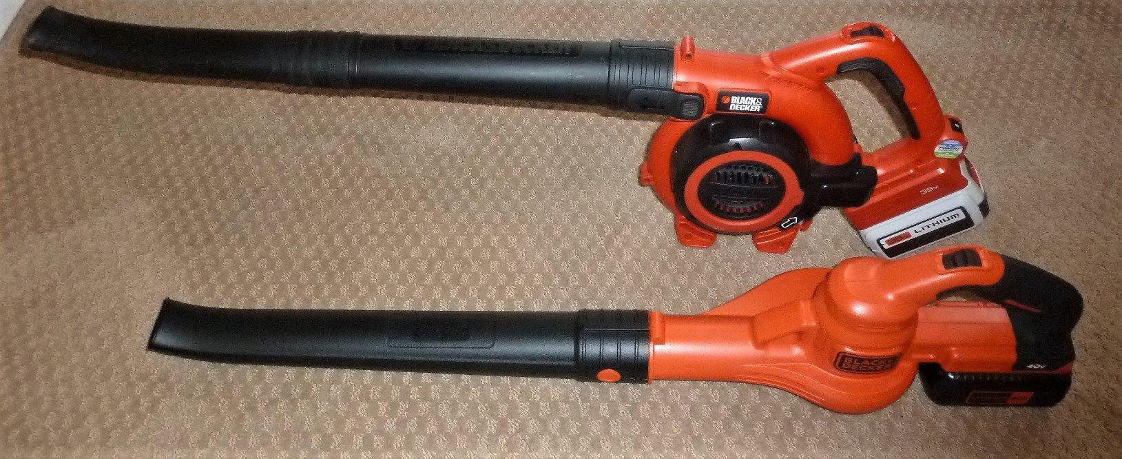 BLACK+DECKER Cordless Leaf Blower, 40V MAX, Leaf Blower Cordless with Battery and Charger, 125 MPH Air Speed, Lightweight Handheld Yard Sweeper (LSW40C) customer photo 1