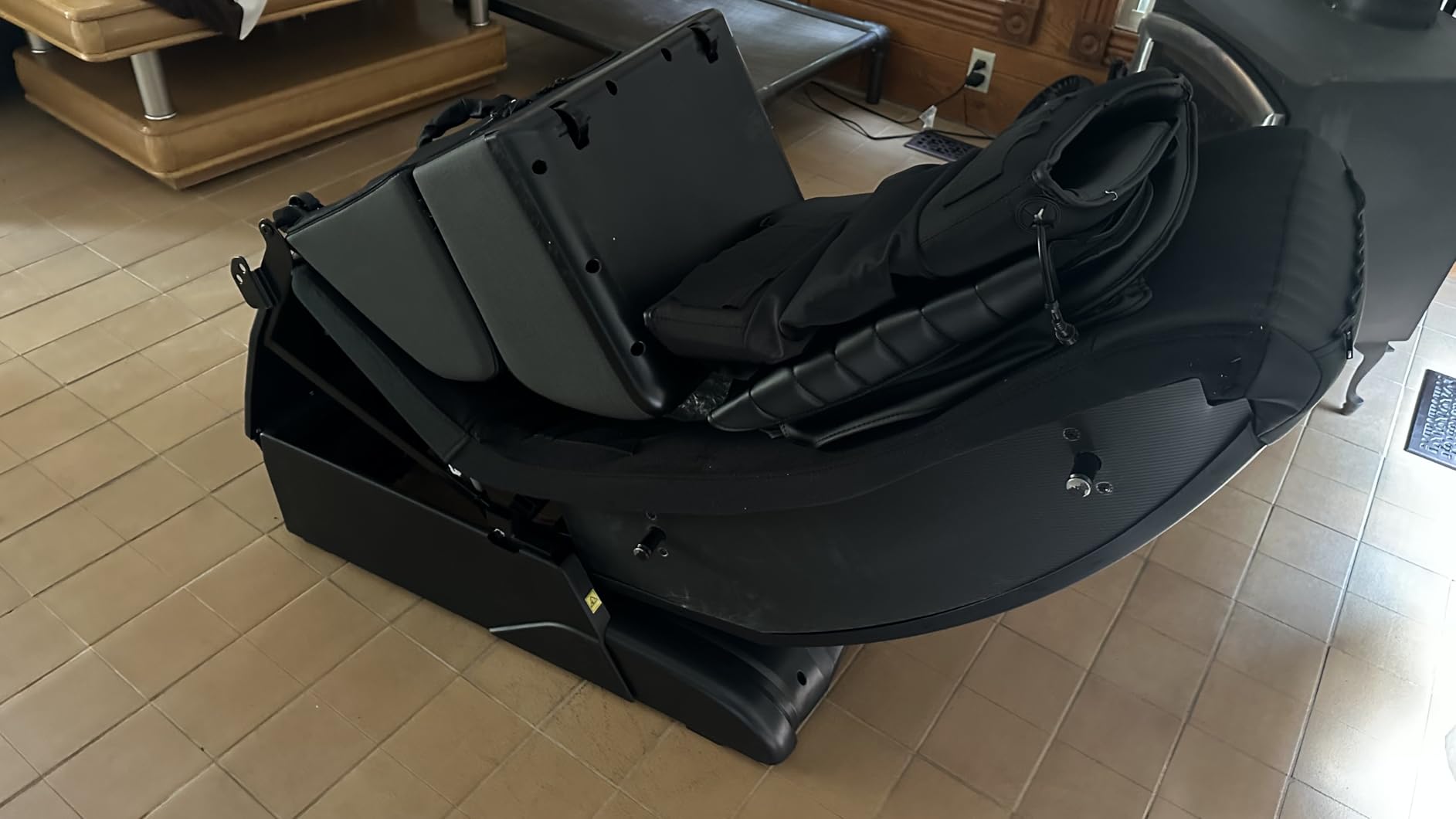 Real Relax 2026 SL-Track Massage Chair, Recliner Full Body Zero Gravity | 8 Auto Modes and Upgraded LCD Screen, Added Voice Broadcast, Headrest Cushion, Child Lock and Pause Button customer photo 2