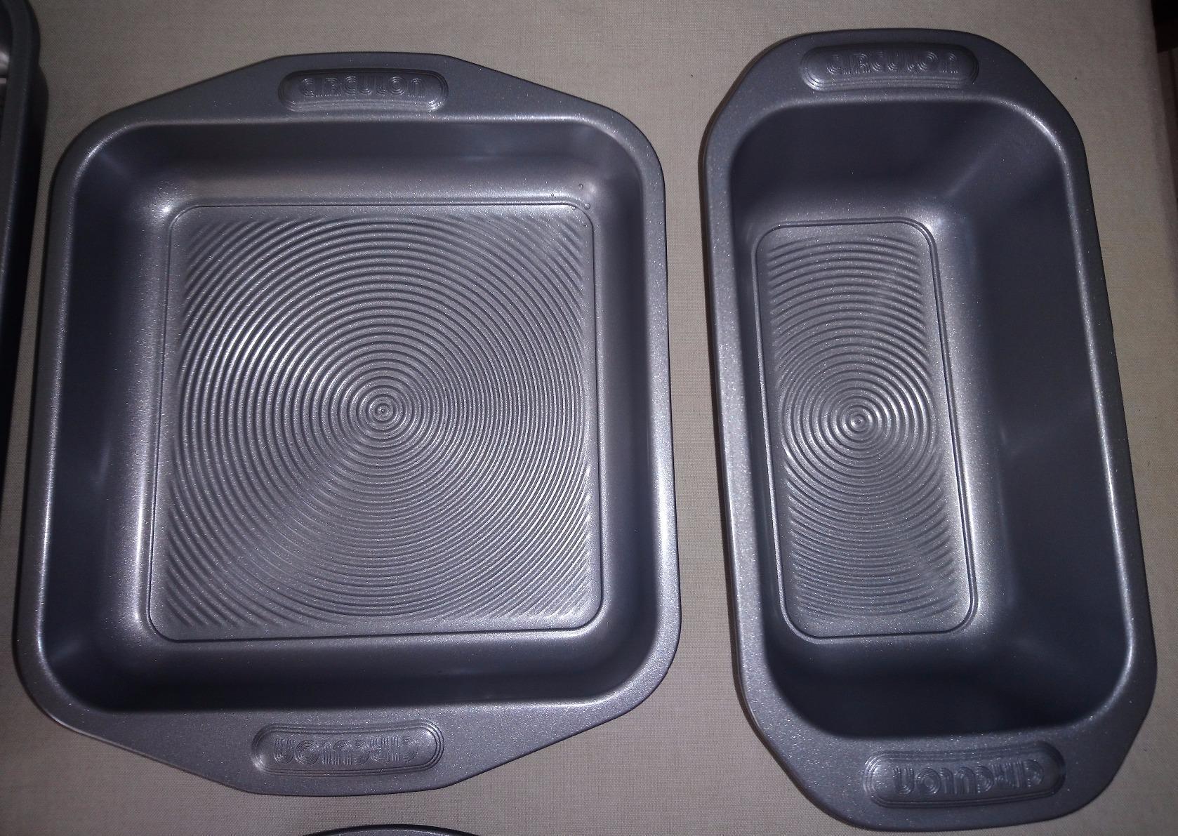 Circulon Total Nonstick Bakeware Set, Metal Baking Pans Set, 10-Piece, Gray customer photo 2