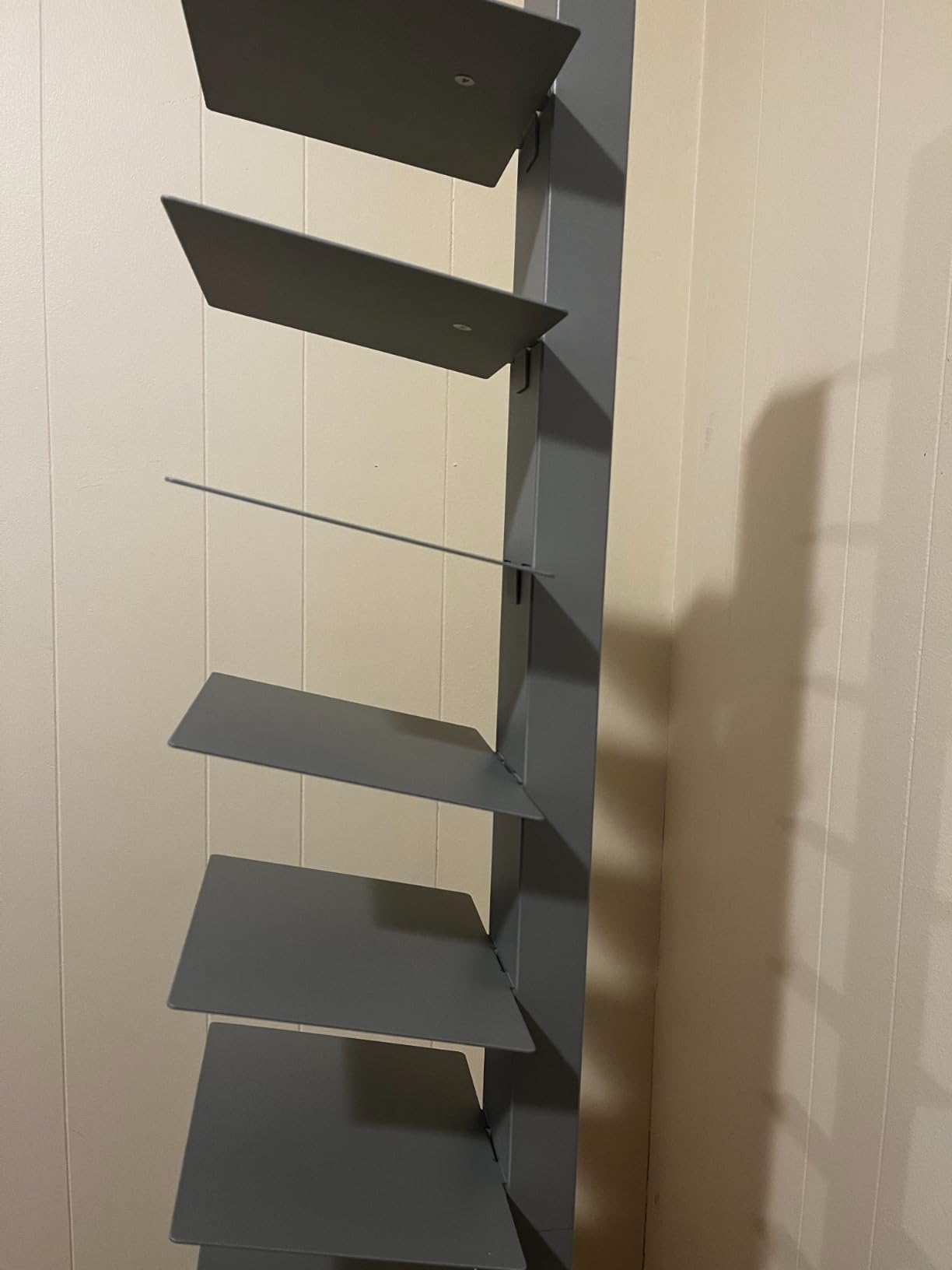 SEI Furniture 12 shelf Metal Spine Book Tower, Black customer photo 1