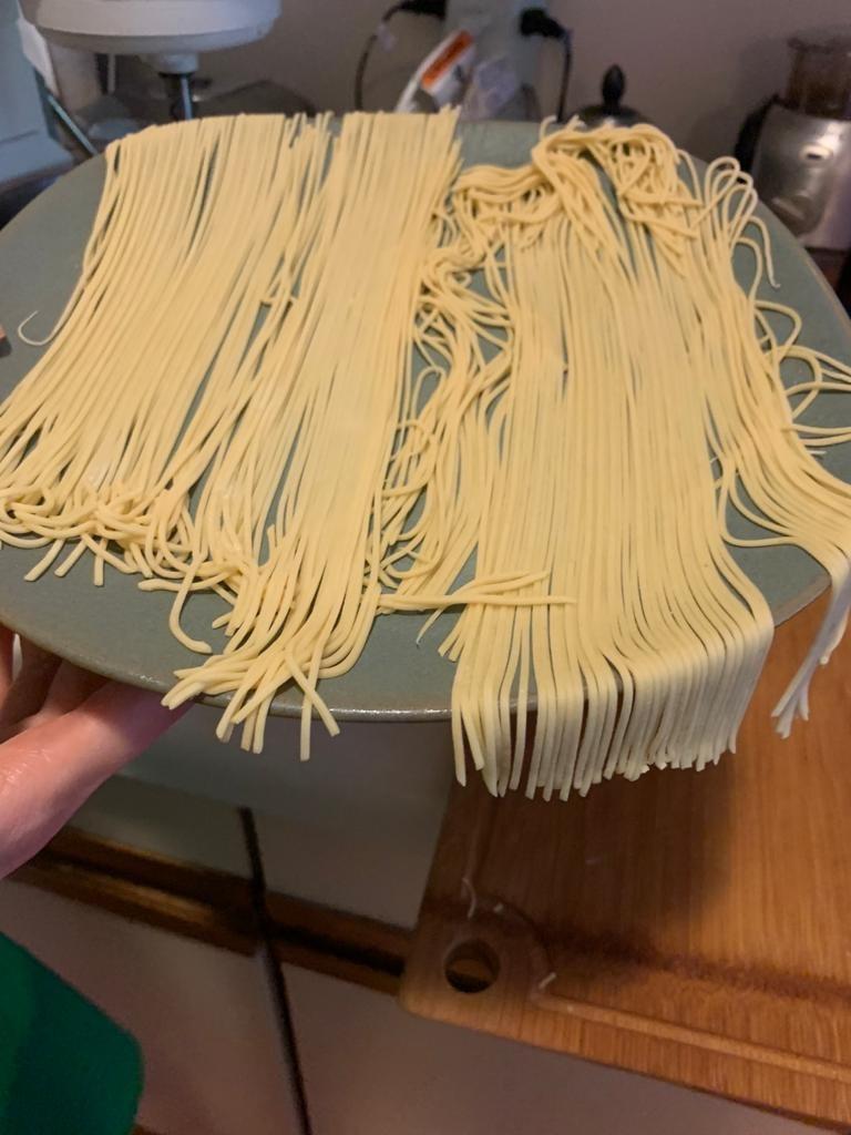 Pasta Attachment for KitchenAid Stand Mixer Included Pasta Sheet Roller, Spaghetti Cutter and Fettuccine Cutter Pasta Maker Stainless Steel Accessories 3Pcs by Gvode customer photo 2