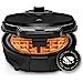 Chefman Rotating Belgian Waffle Maker, 180° Flip Iron w/ Non-Stick Plates, Adjustable Timer, Locking Lid, & Drip Plate, Space Saving Storage, Mess-Free Breakfast, Stainless Steel/Black customer photo 1