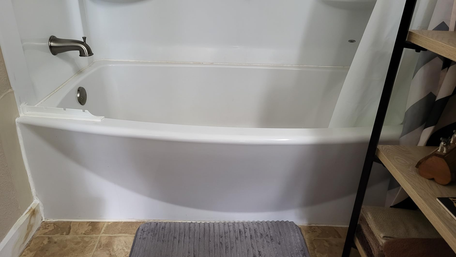 CleanCut Step Tub Conversion Kit, White, Large customer photo 1