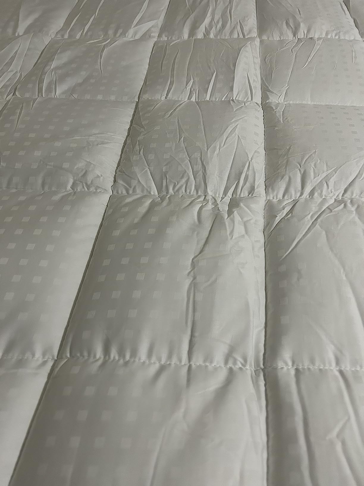 EASELAND Queen Size Mattress Pad Cotton Pillow Top Mattress Topper White | Cooling Mattress Cover Cotton Top,8-21