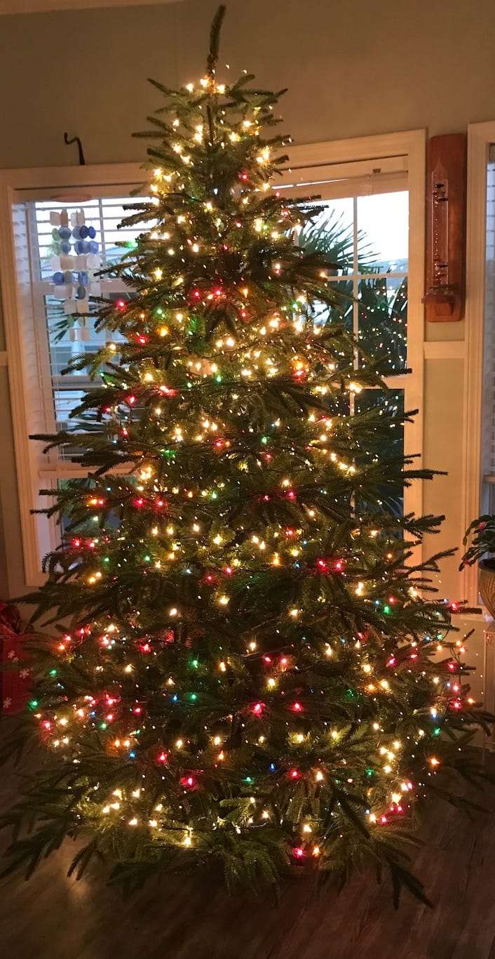 National Tree Company 7.5ft Unlit Fraser Grande Artificial Christmas Tree | 3,719 Tips, Includes Stand, Green customer photo 1
