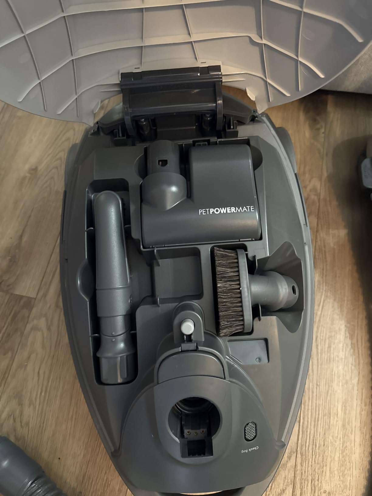 Kenmore 81214 200 Series Pet Friendly Lightweight Bagged Canister Vacuum with HEPA, 2 Motor System, and 3 Cleaning Tools-Orange customer photo 2