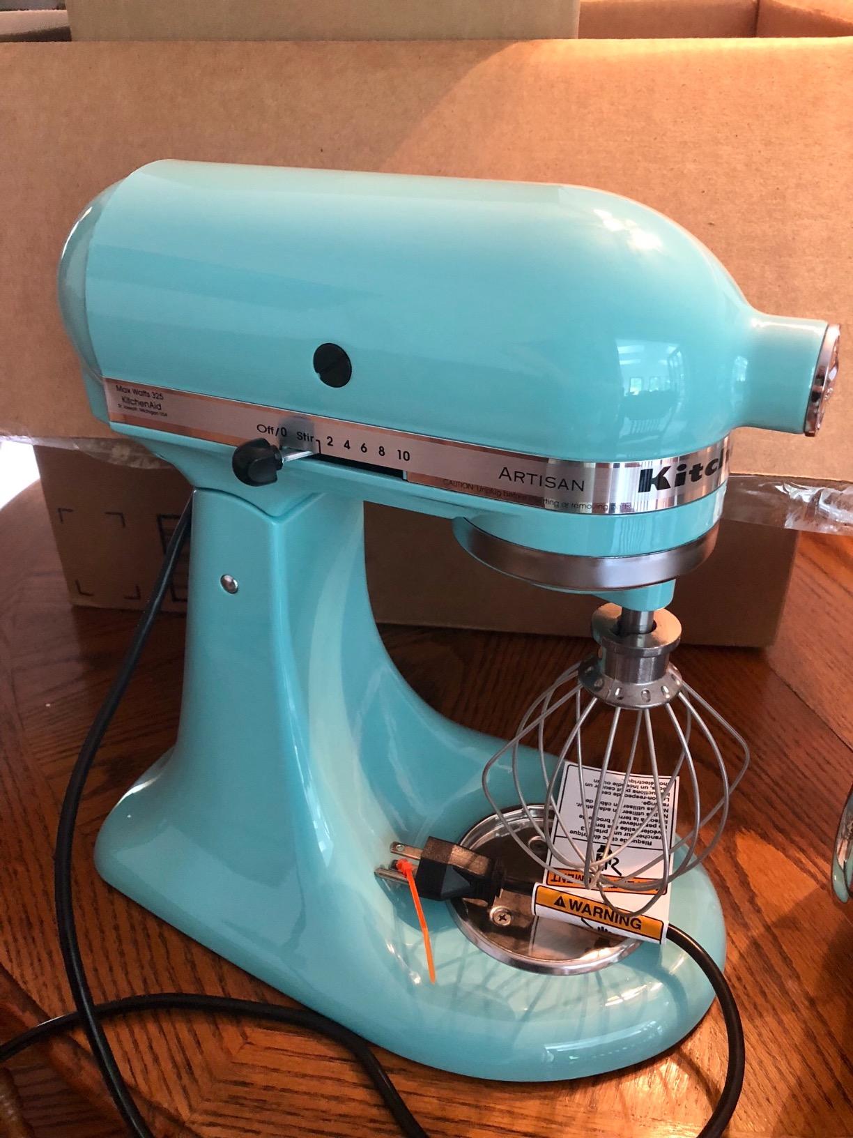 Artisan 5 Quart Tilt-Head Stand Mixer - KSM150PS, Ink Blue customer photo 1