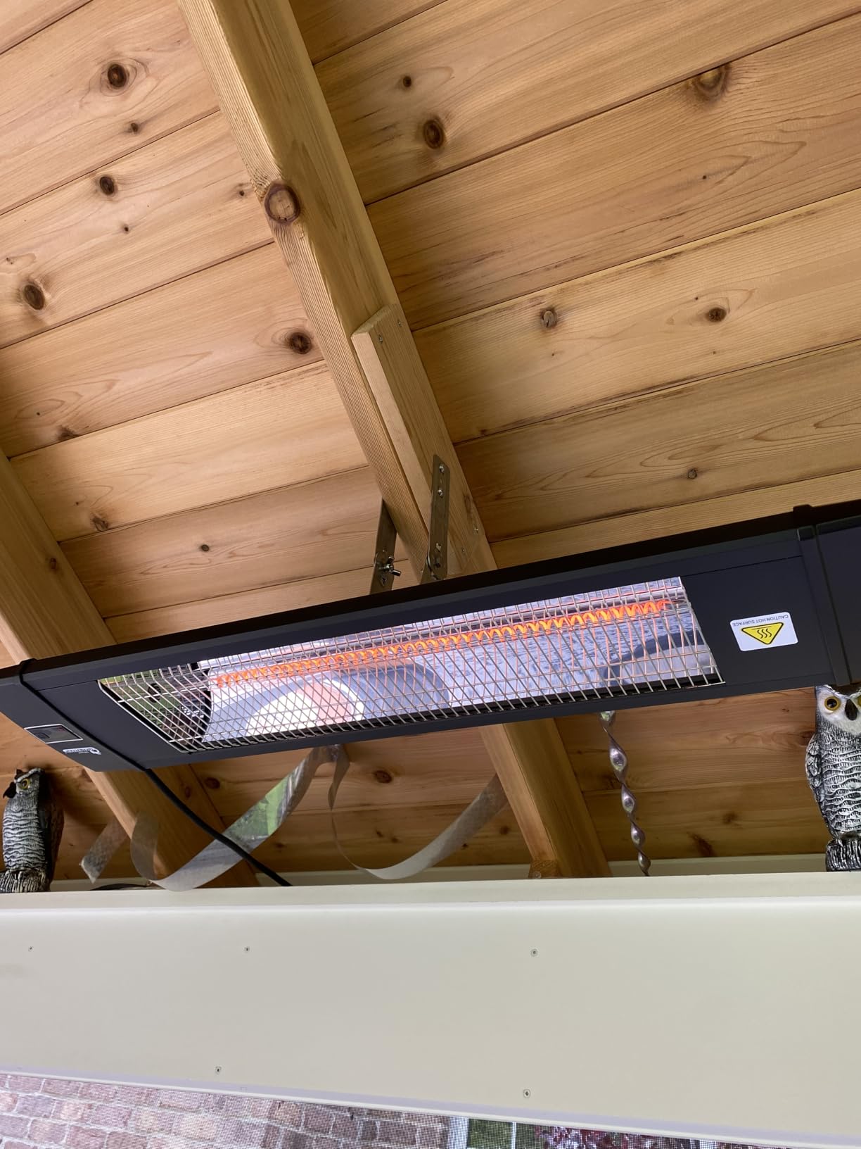 DR. INFRARED HEATER Portable Infrared Indoor and Outdoor Space Heater for Patio, Garage, Commercial & Residential With Remote Control, Without Thermostat, Black customer photo 1